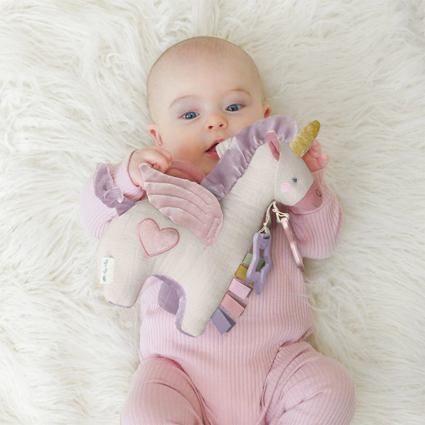 Bespoke Link & Love™ Activity Plush & Teether Toy - Pegasus