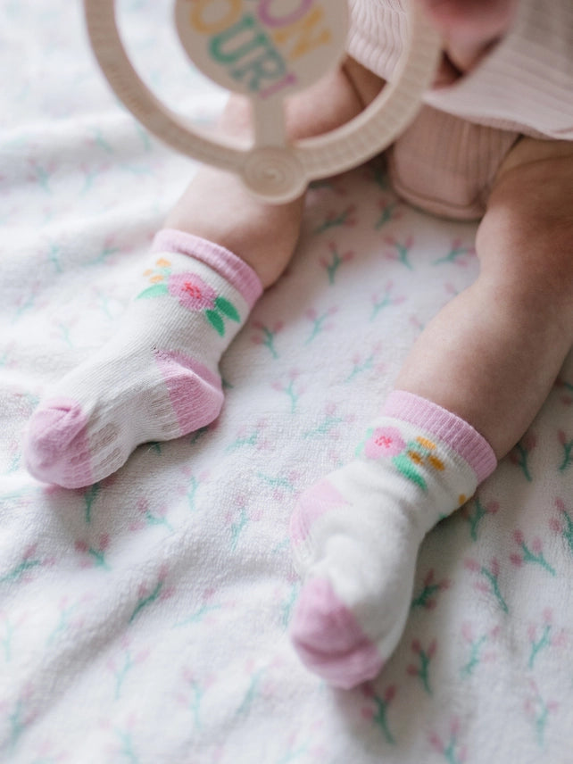 Baby Socks Trio Sweet Daisy