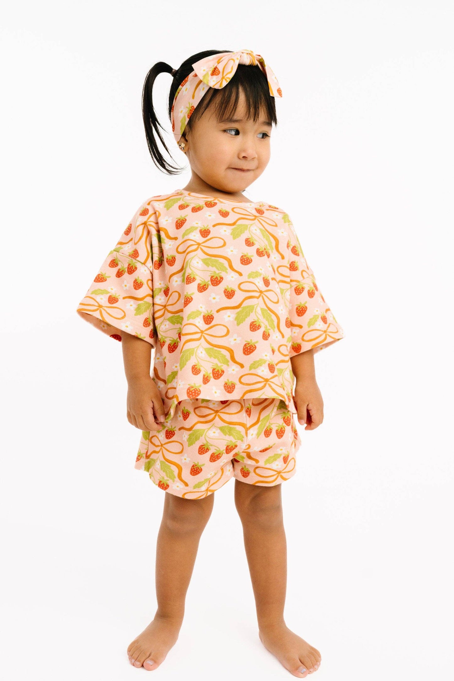 Sweet Strawberry Slouchy Set