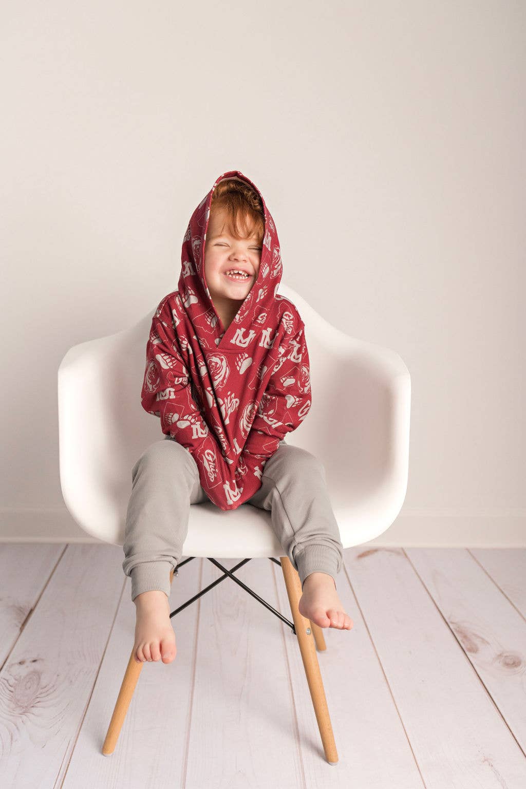 Kids Bamboo Grey Jogger Pants