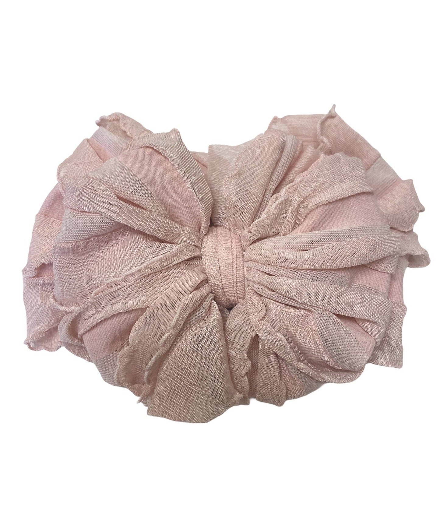 Paris Pink Ruffled Headband