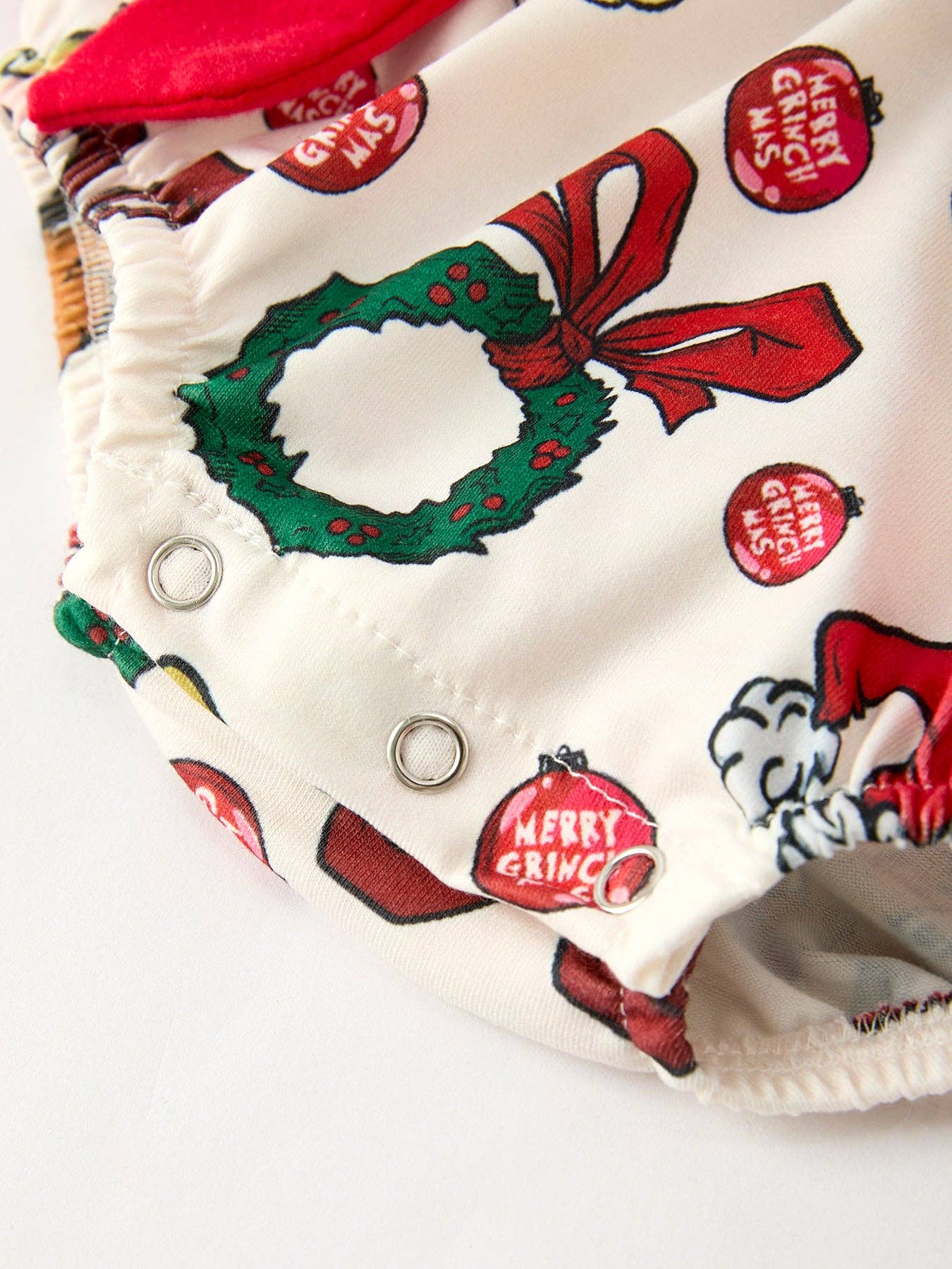 A Very Grinchy Christmas Bubble Romper