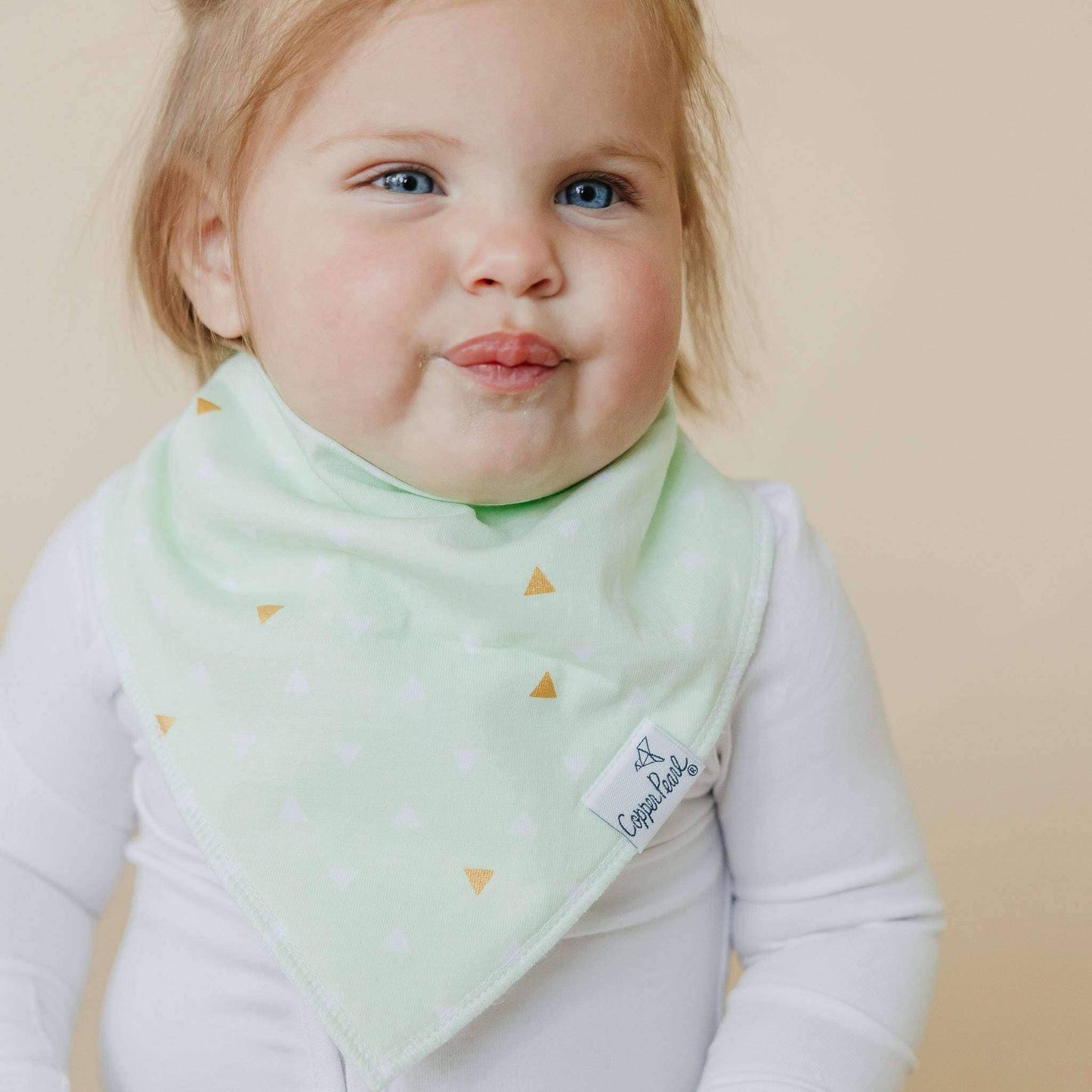4 Pack Baby Bandana Bibs - Paris
