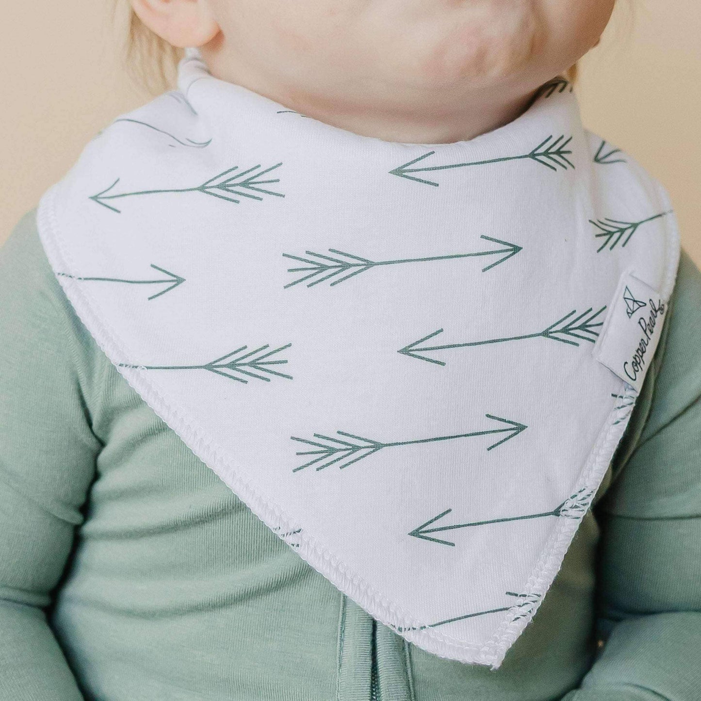 4 Pack Baby Bandana Bibs - Archer