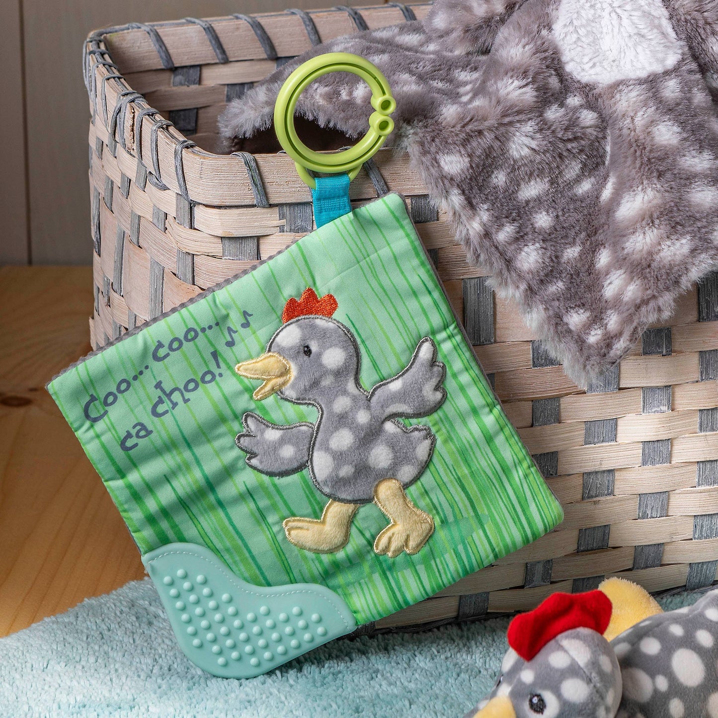 Rocky Chicken Crinkle Teether