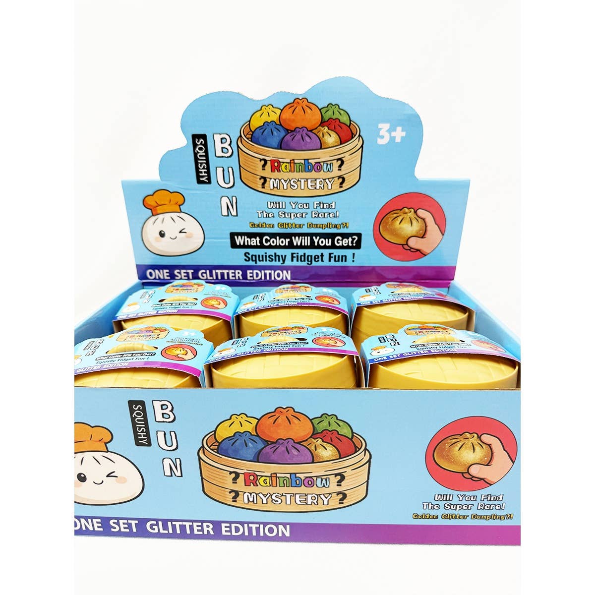 Maltose Mystery Dumpling Squishy with Steamer