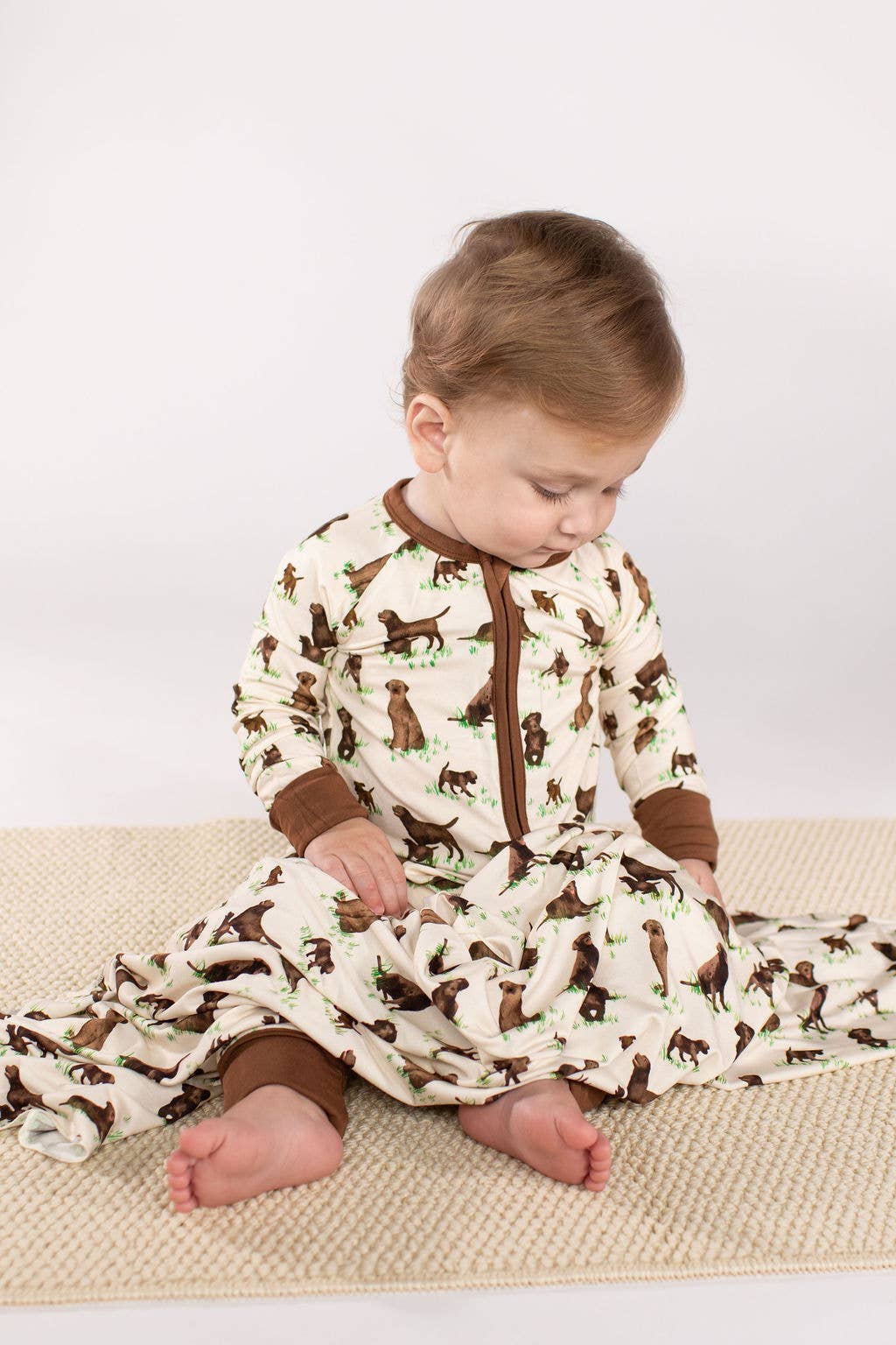 Chocolate Lab Dogs - Everything Blanket