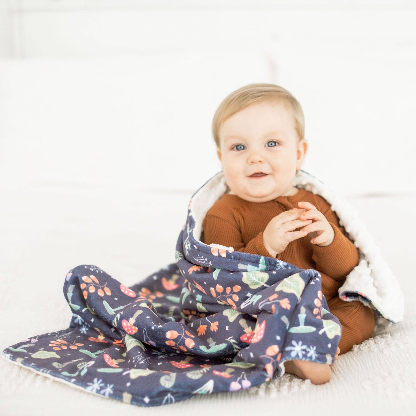 Baby & Toddler Minky Blanket - Magic Garden