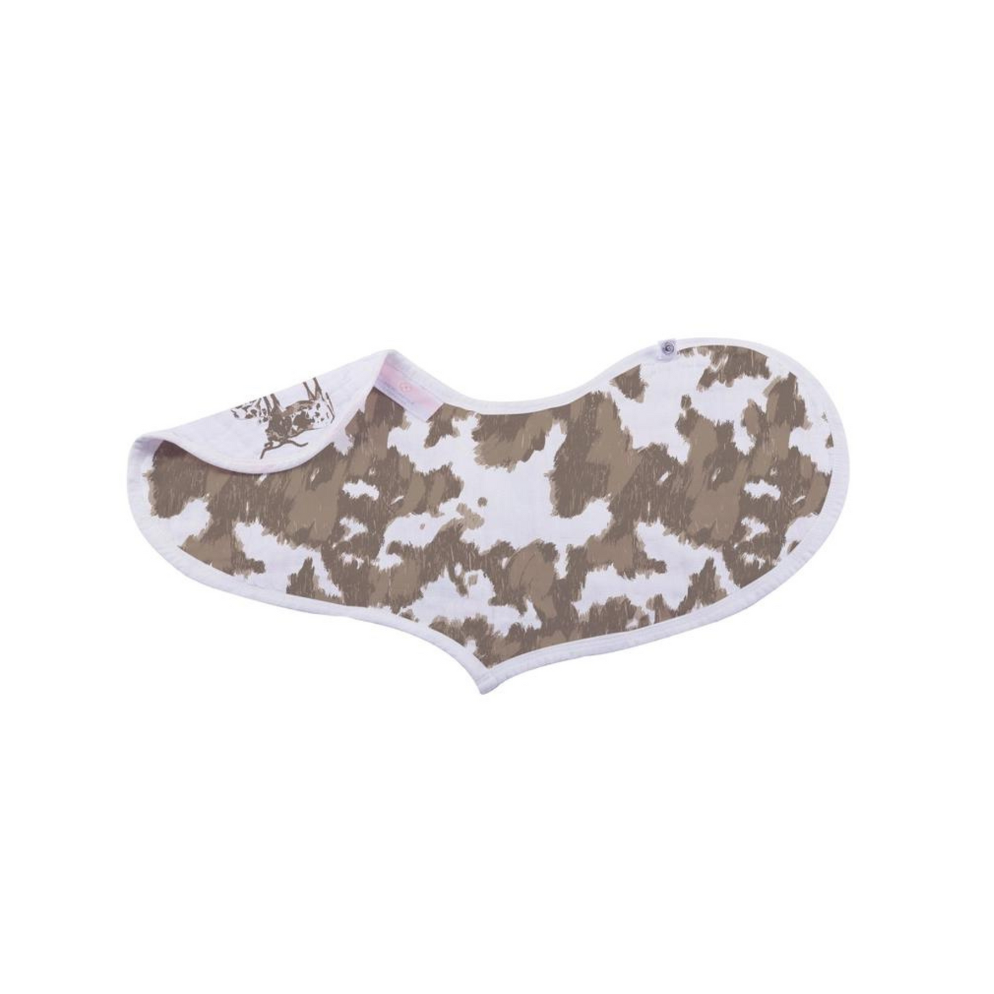 Forever Cowboys & Cowgirls Bamboo Burp Cloth Bib 2 Pack