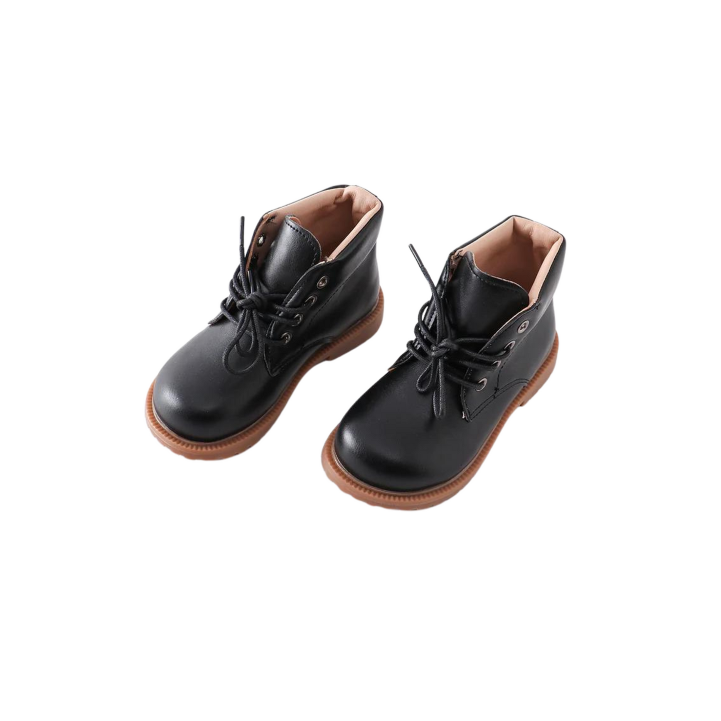 Black Lace Up Bootie