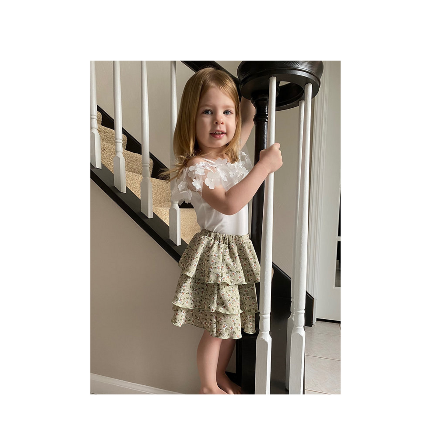 Bristol Applique Off Shoulder Leotard - White