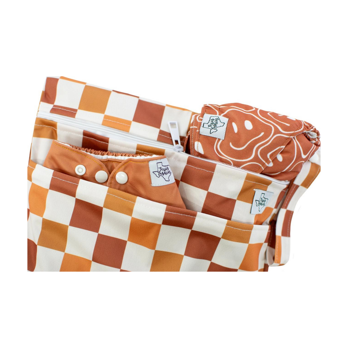 Autumn Check - Large Wet Bag
