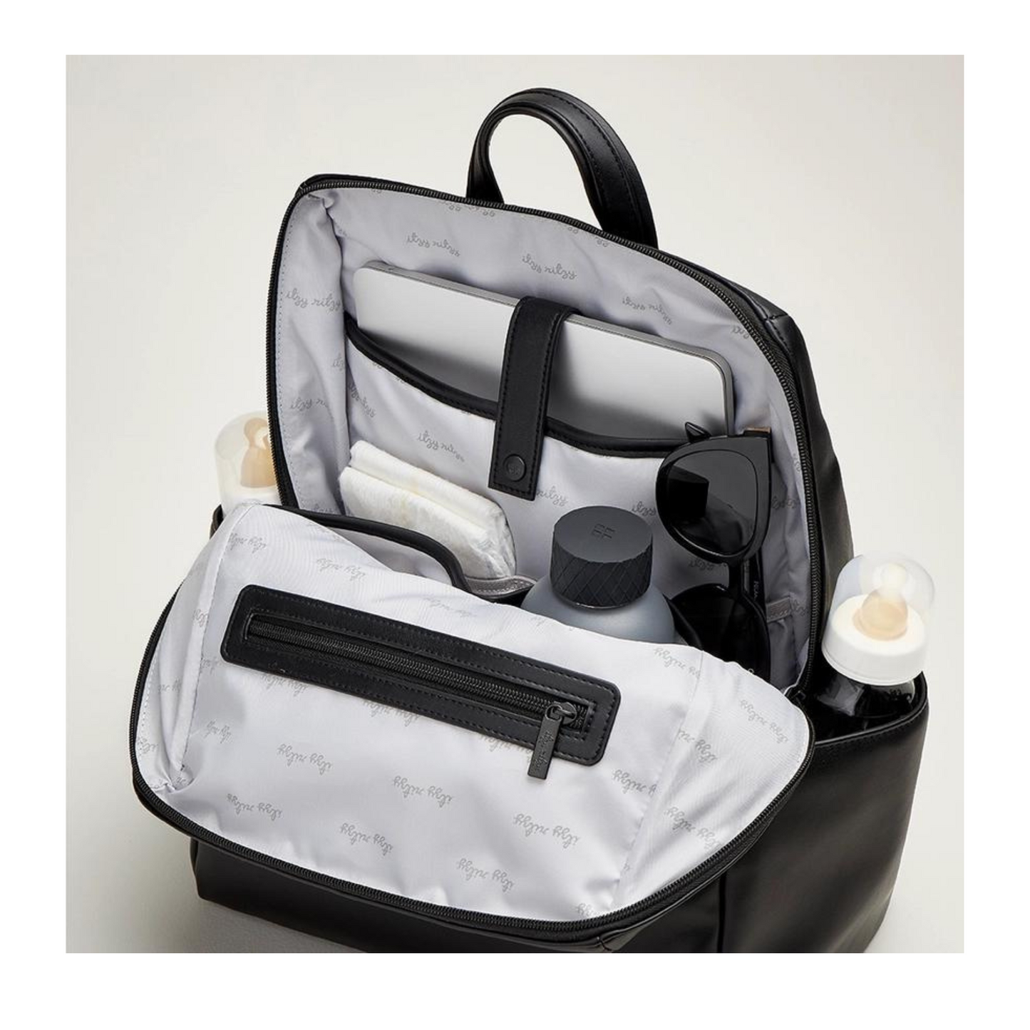 Eras Backpack™ Black Diaper Bag