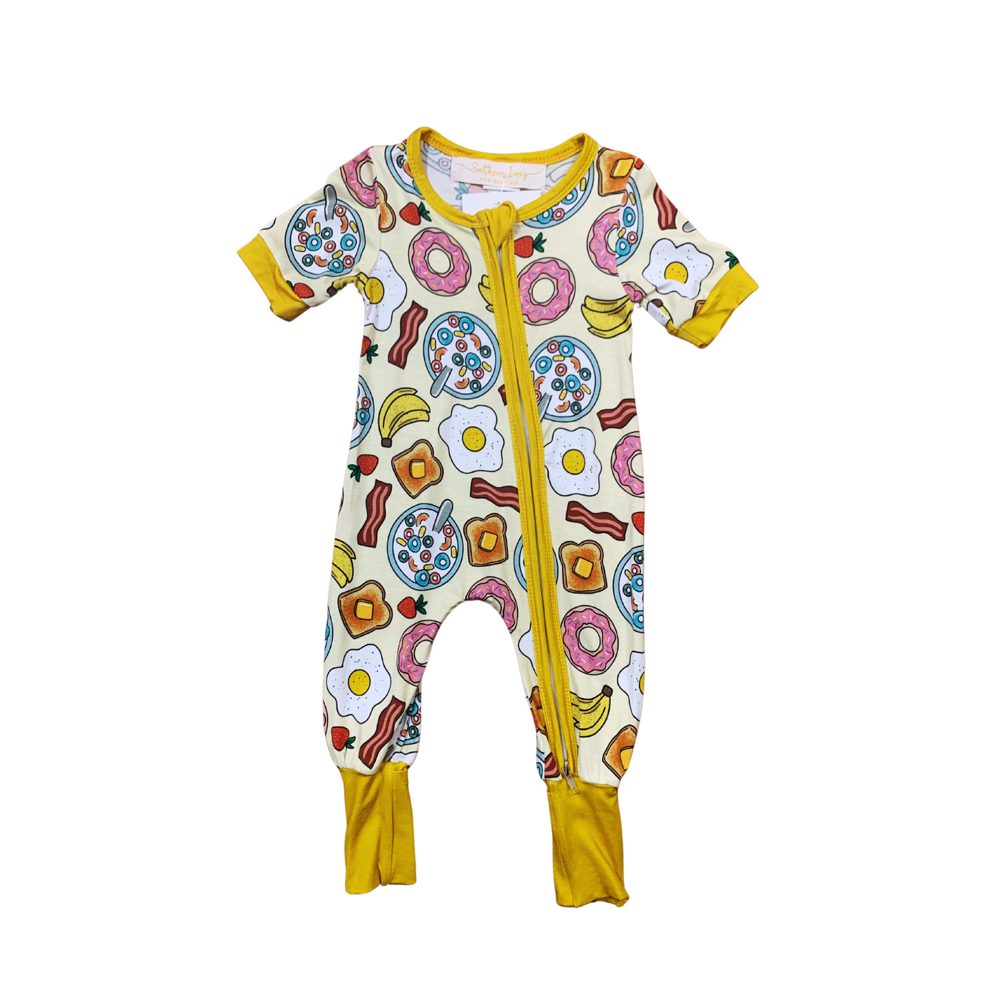 Breakfast Buddies Bamboo Romper