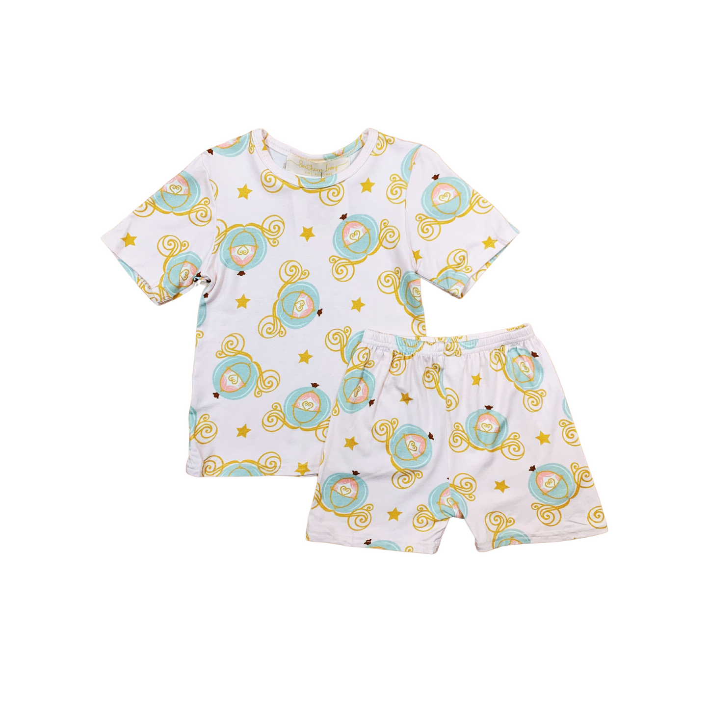 Cinderella's Carriage Bamboo Two Piece Set