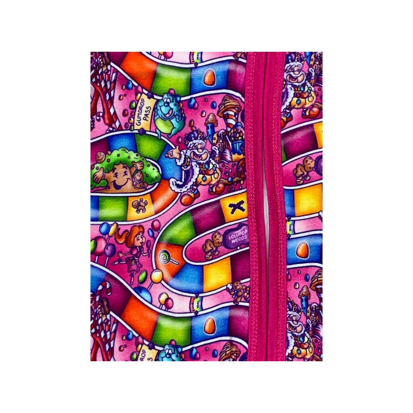 Candy Land Bamboo Short Romper