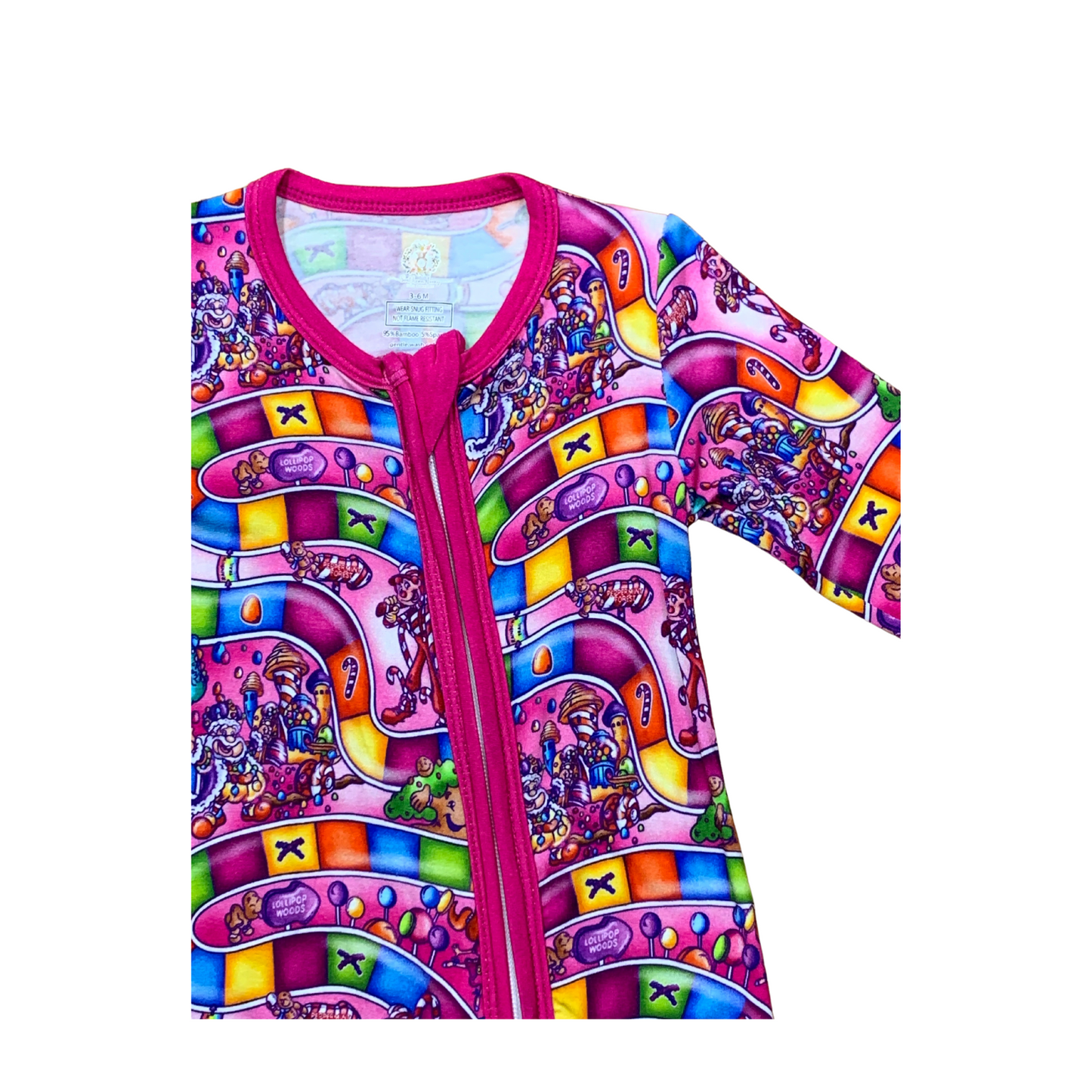 Candy Land Bamboo Romper