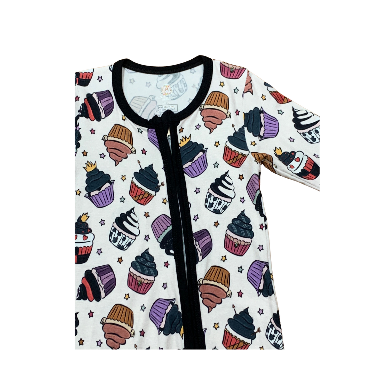Villainous Cupcakes Bamboo Romper