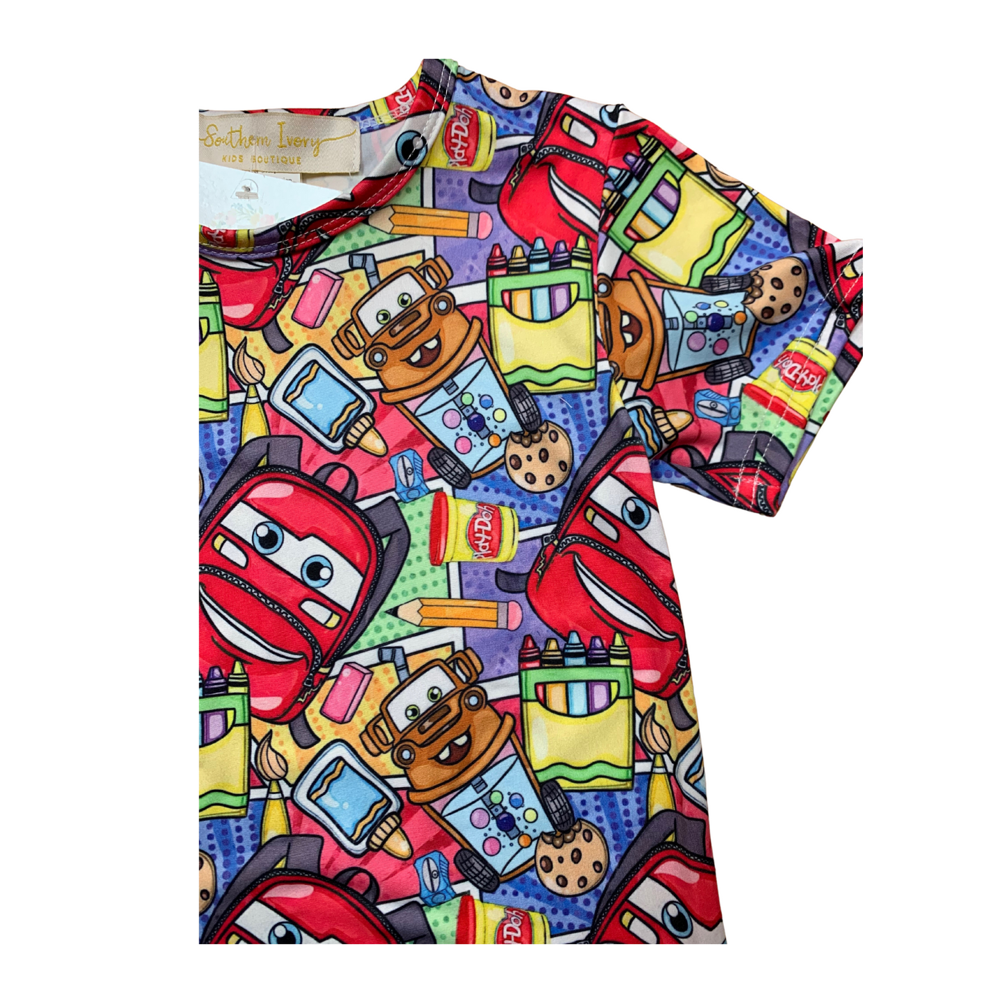 School Is Cool T-Shirt - Cars