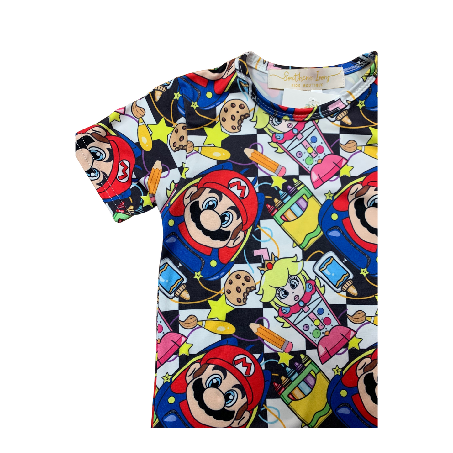 School Is Cool T-Shirt - Super Mario