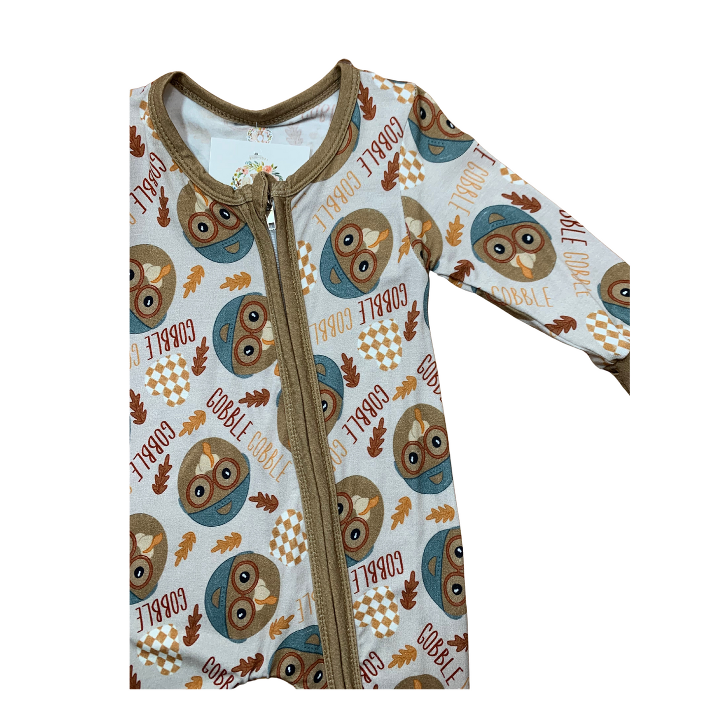 Gobble, Gobble Bamboo Romper