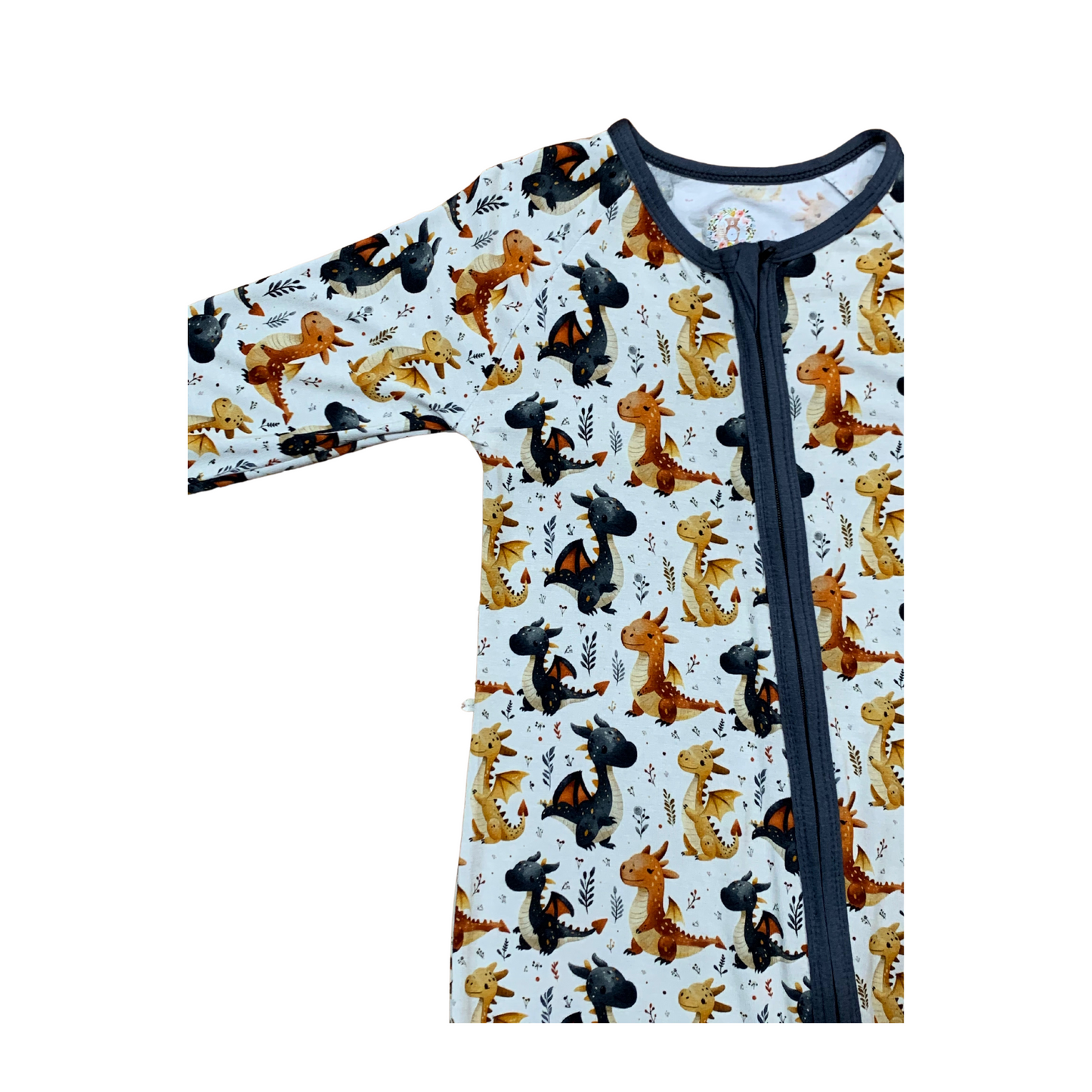 Delightful Dragons Bamboo Romper