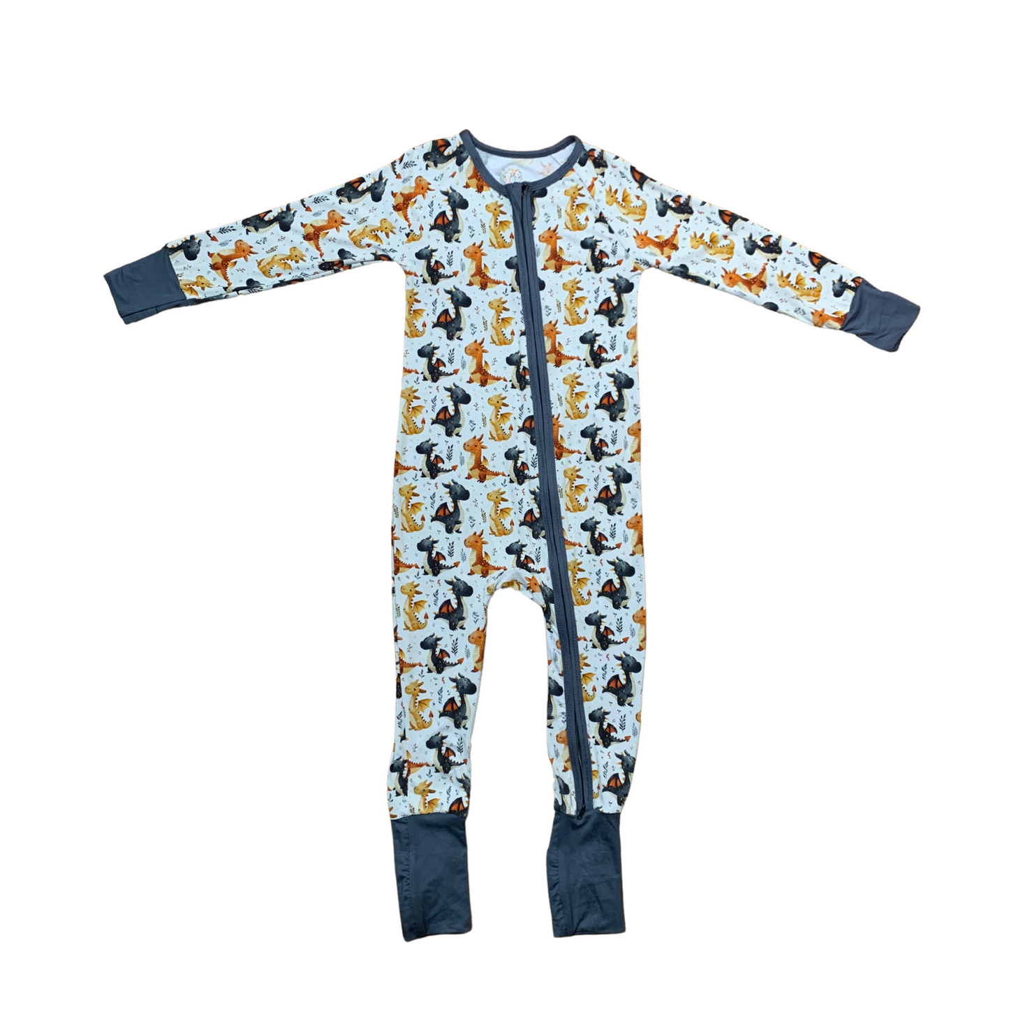 Delightful Dragons Bamboo Romper