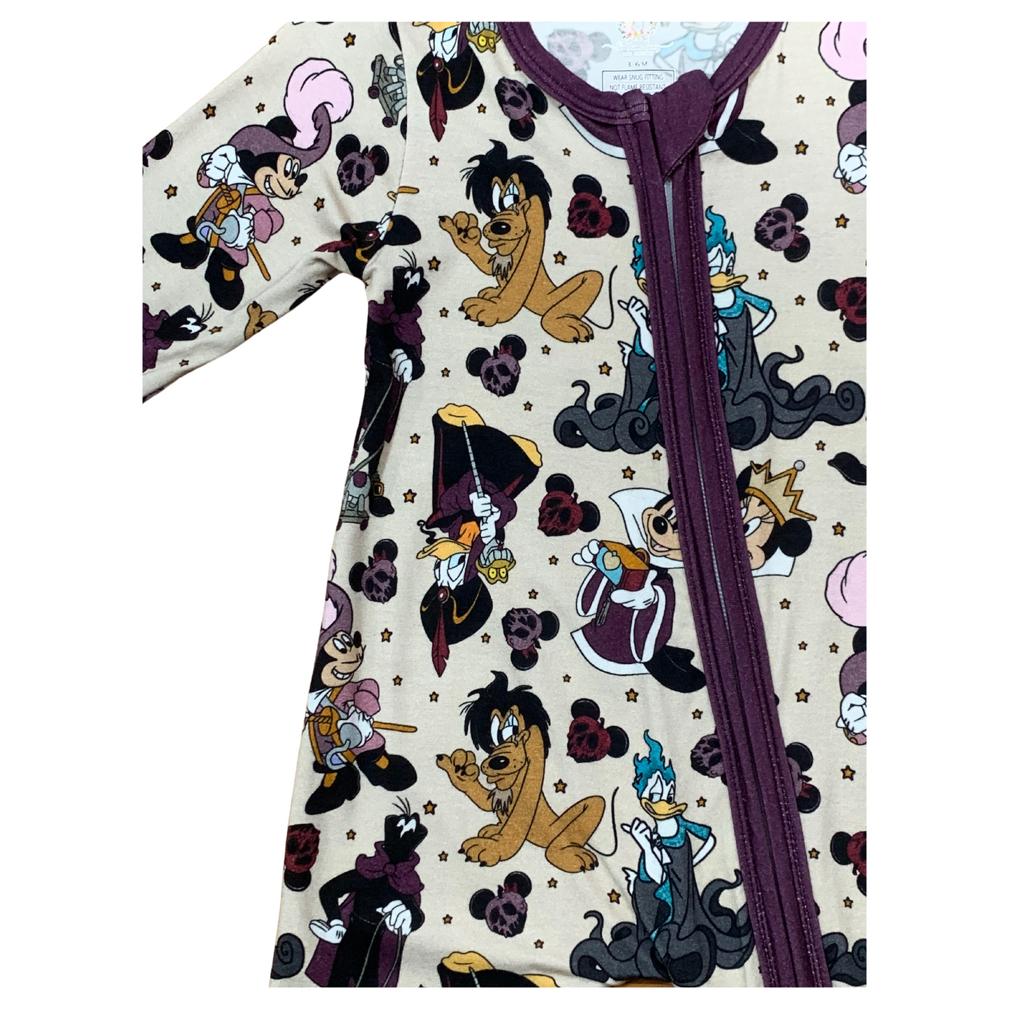 Mickey & Friends Play Villains Bamboo Romper