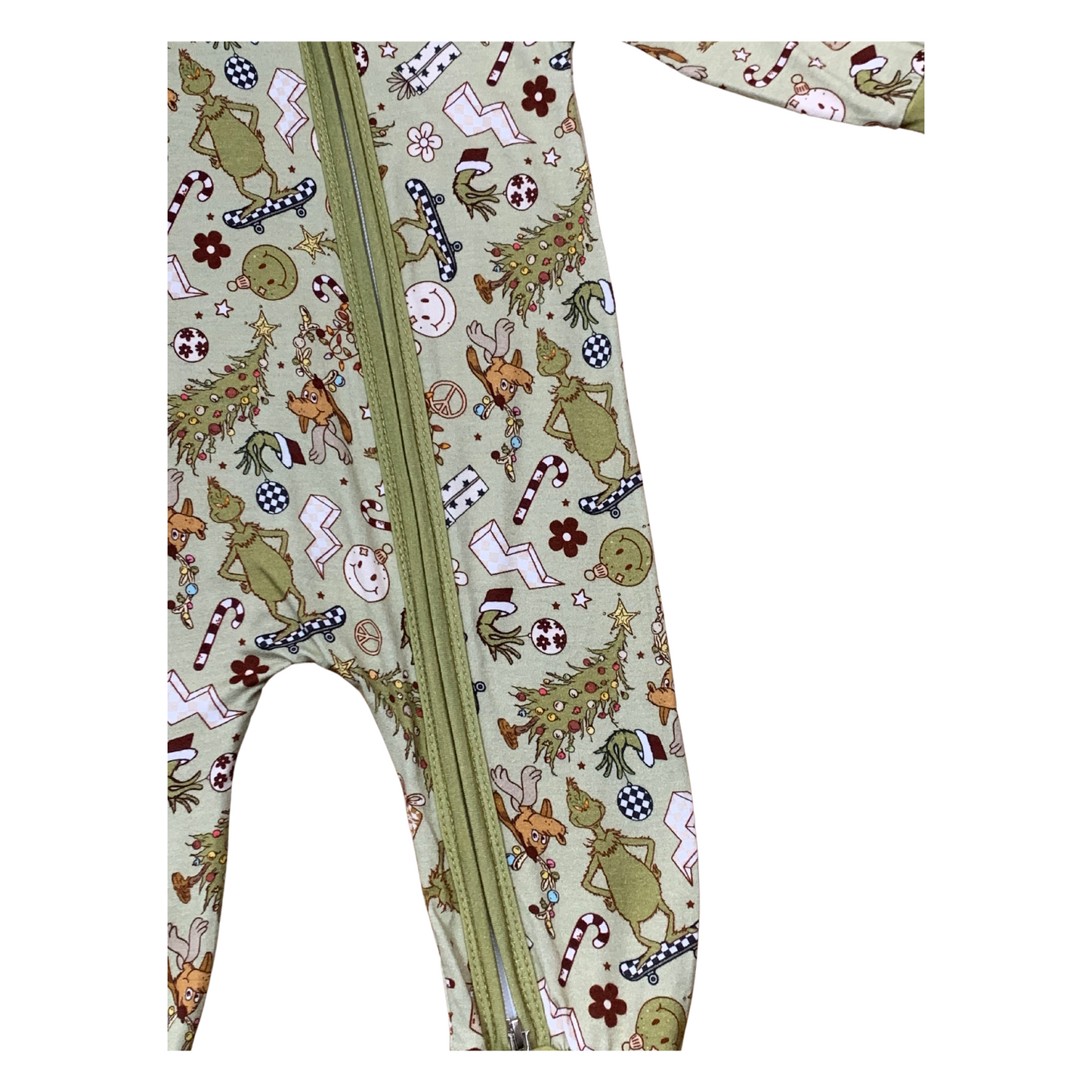 Mr. Grinch Bamboo Romper