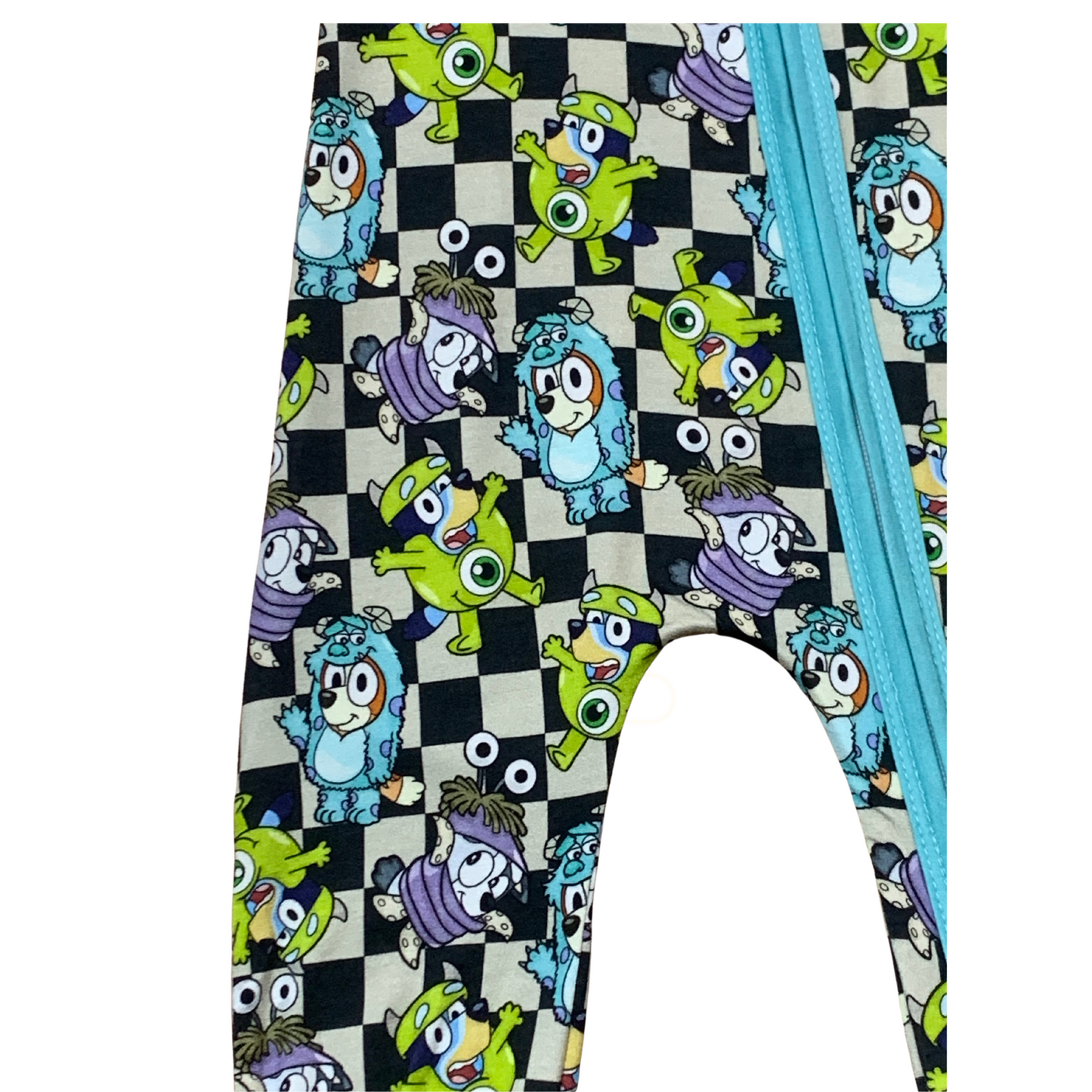 Monsters Inc. or Bluey Romper