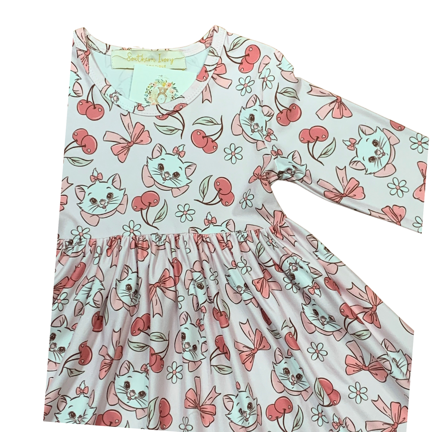 Cherry Little Marie Twirl Dress