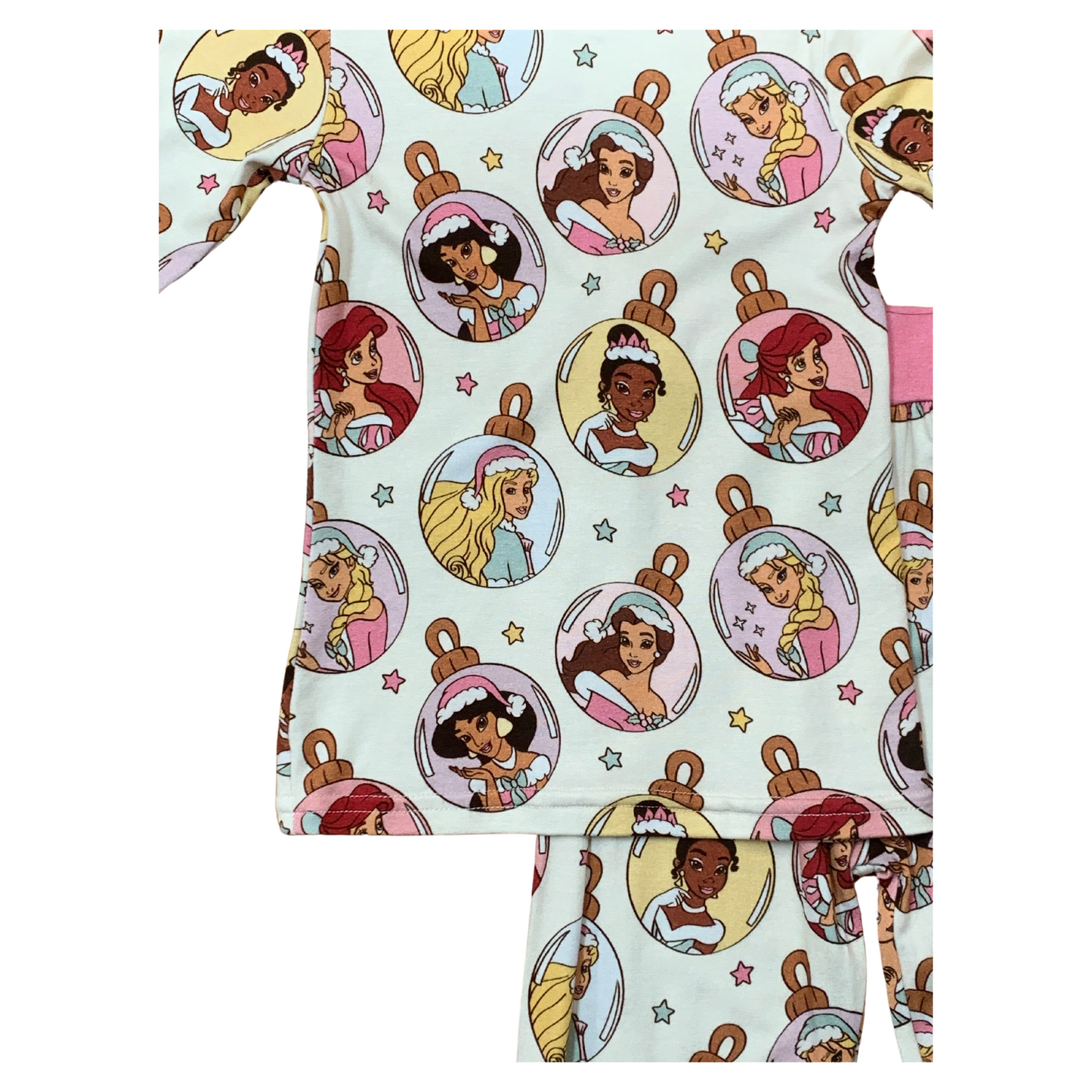 Disney Princess Christmas Ornaments Bamboo PJ's