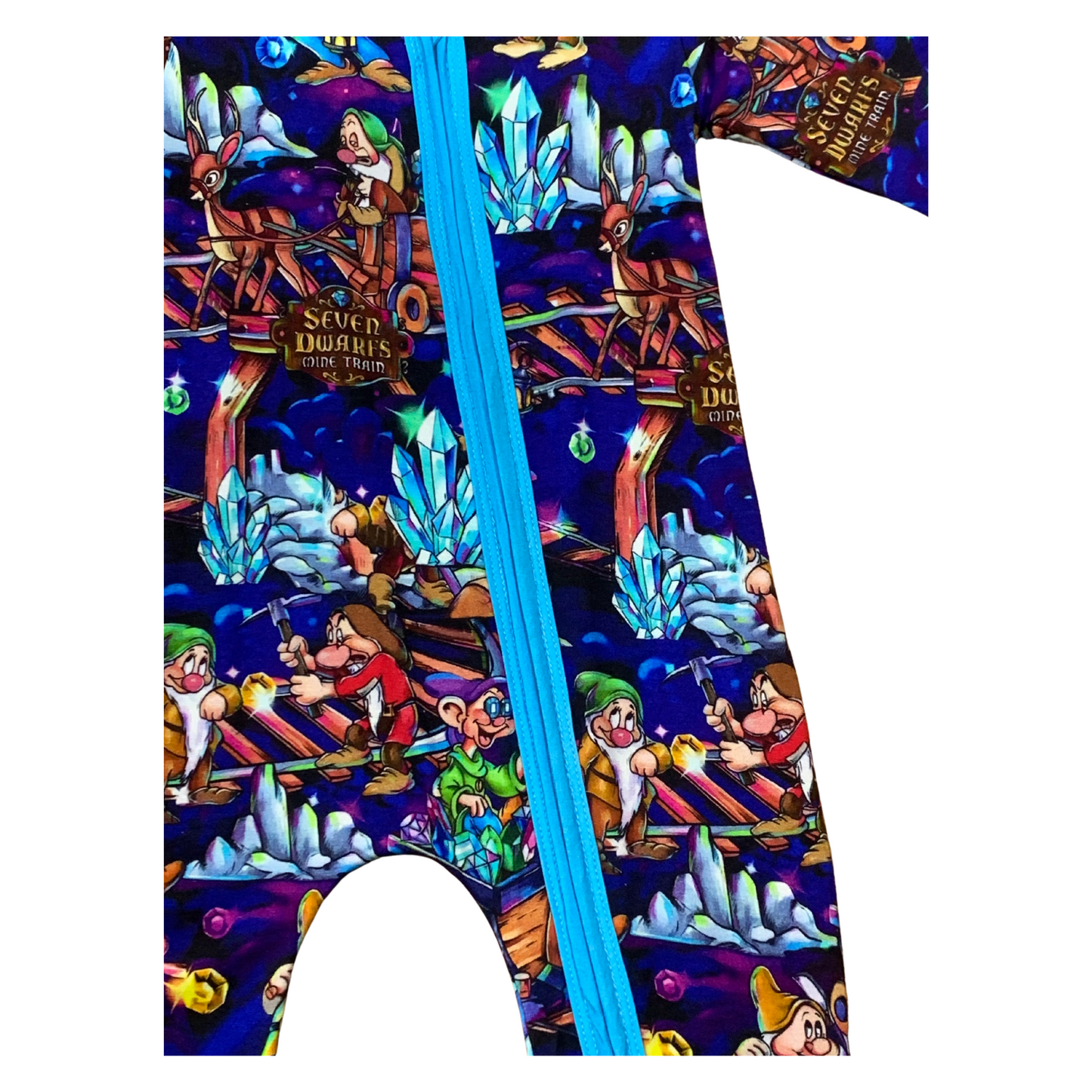 The 7 Dwarfs Mine Train Bamboo Romper