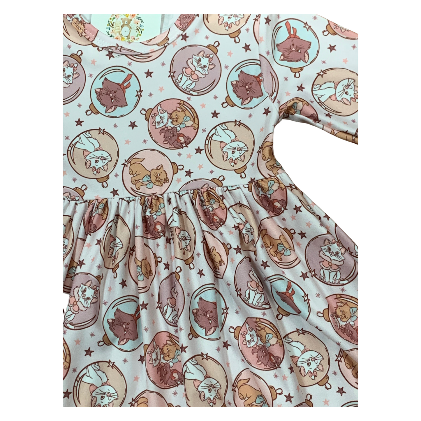 Aristocats Ornaments Twirl Dress