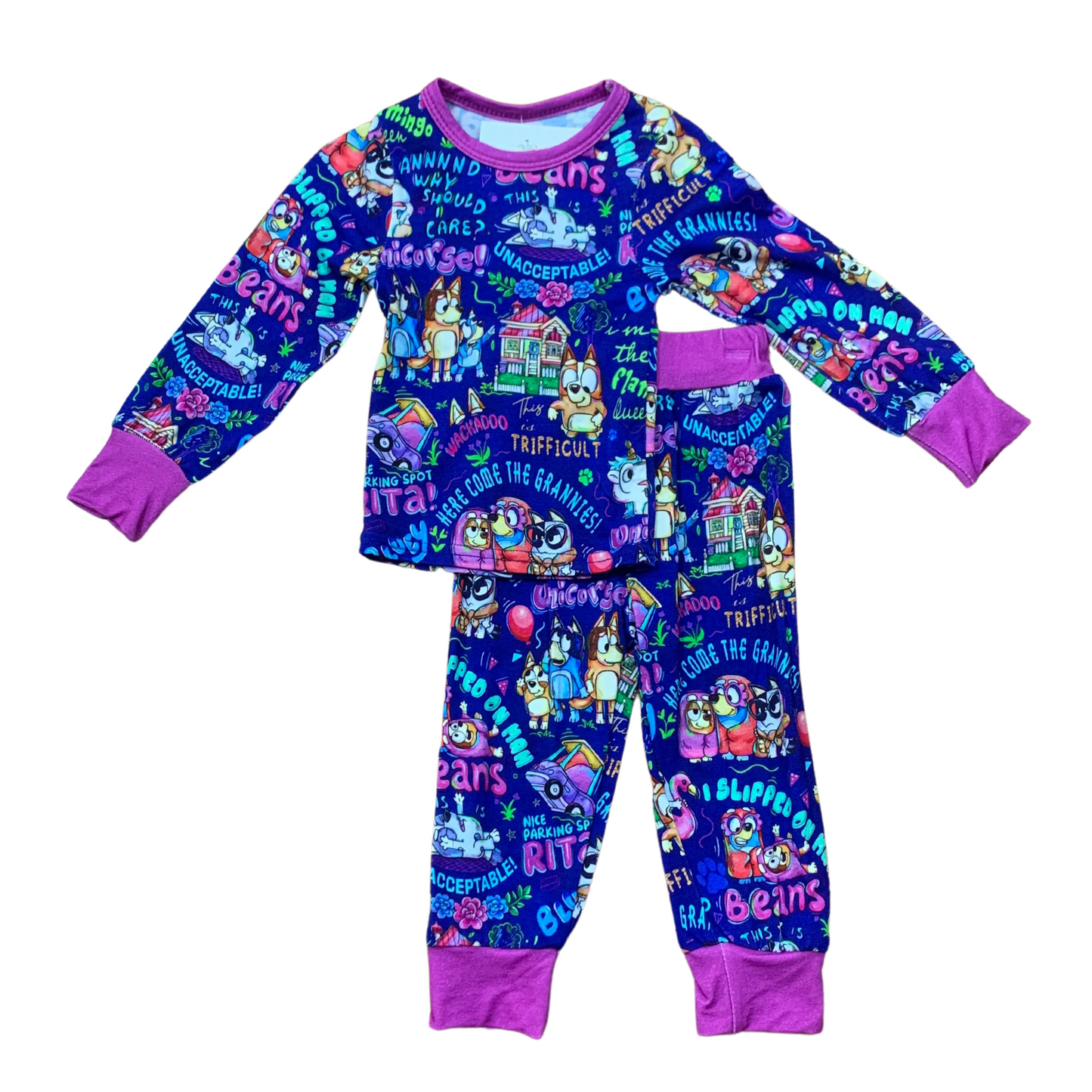 Here Come The Grannies Bamboo PJ's Set
