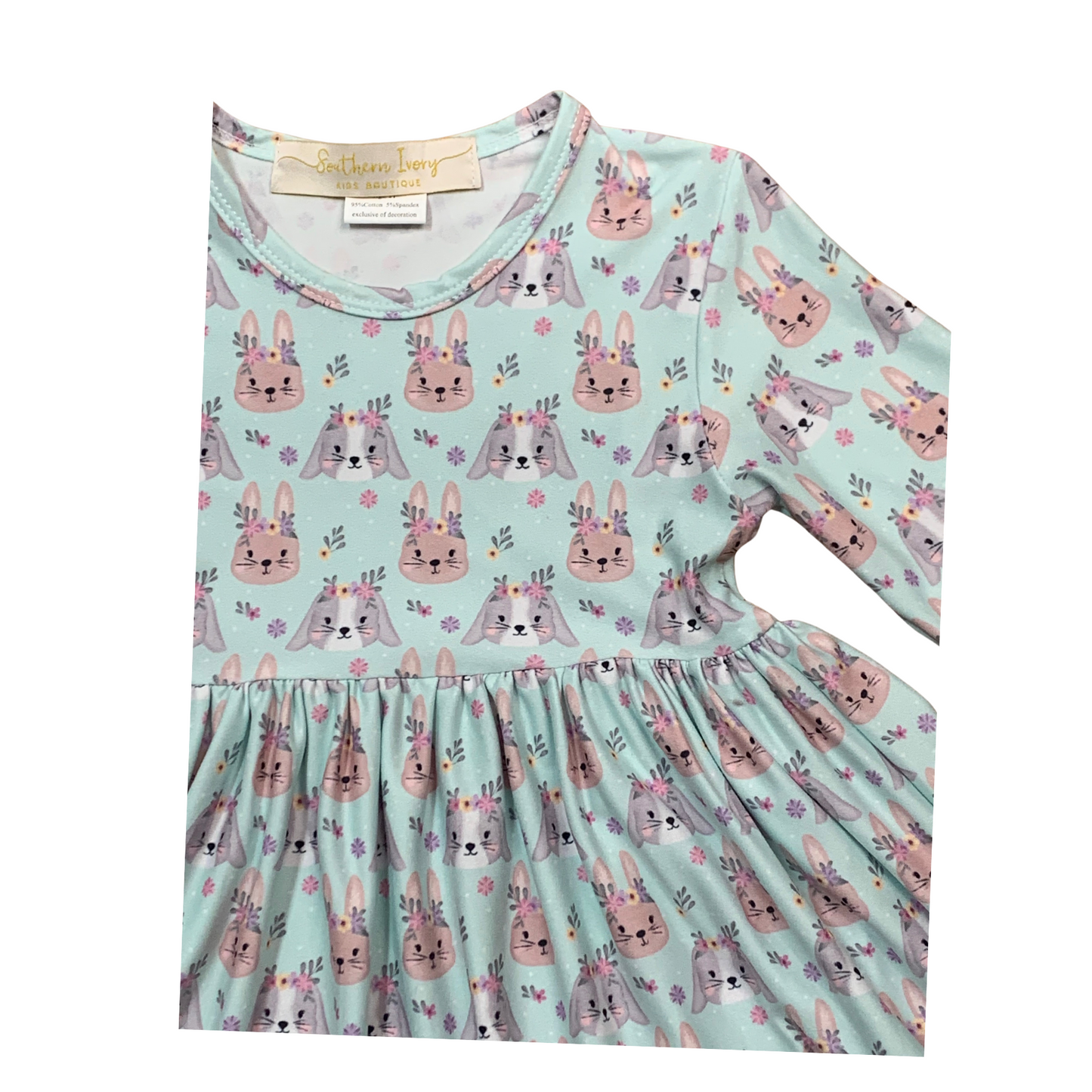 Hoppy Easter Twirl Dress