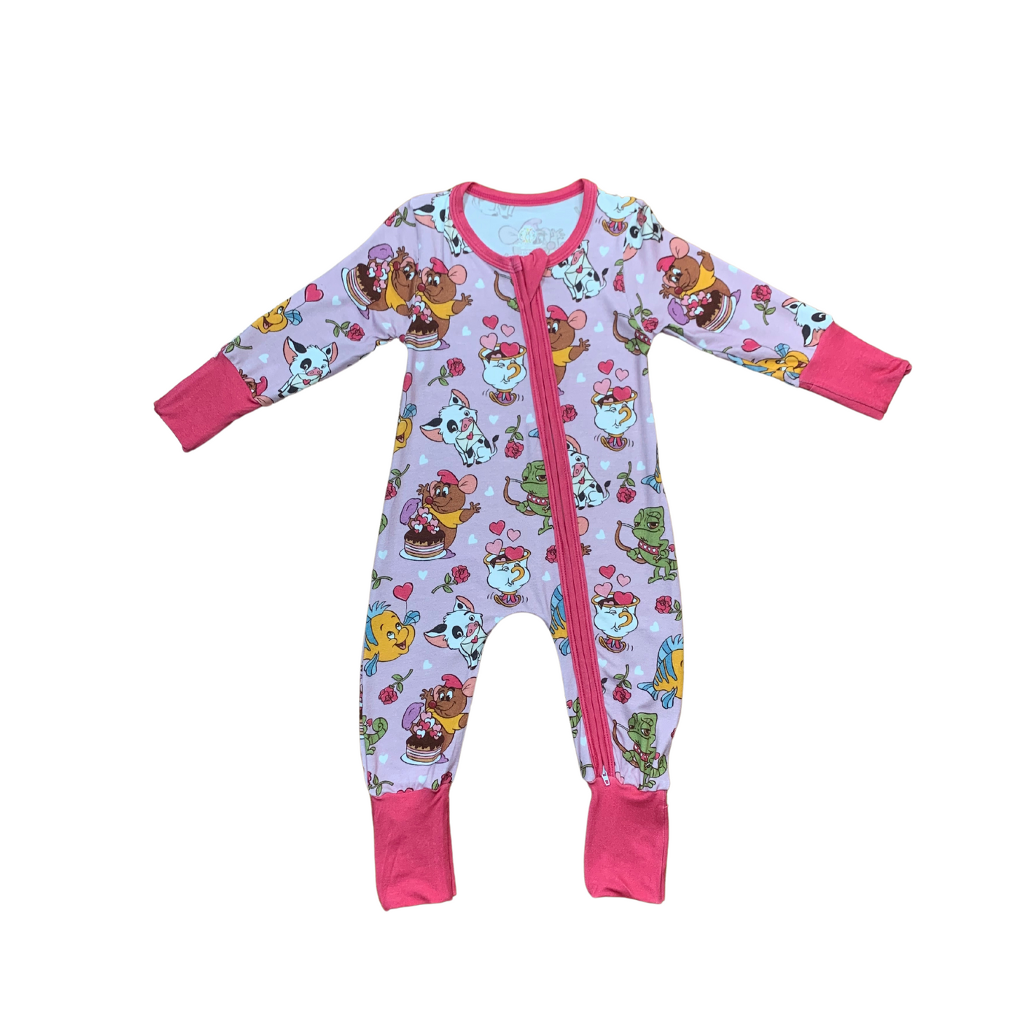 Valentines Day Gal Pals Bamboo Romper