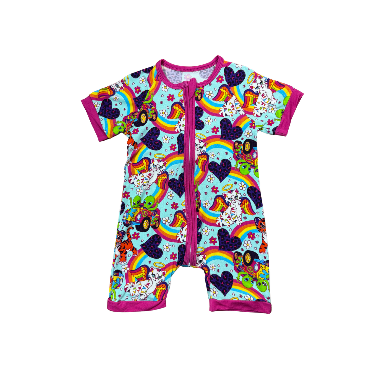 Groovy Girls Bamboo Short Romper (Blue)