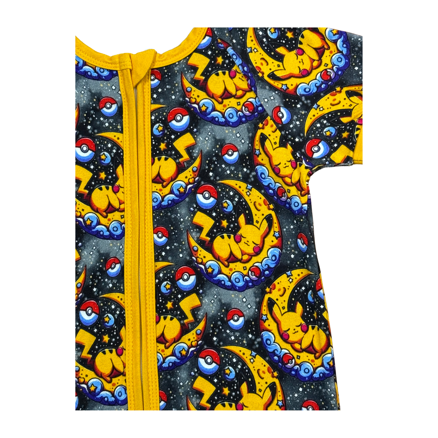 Sleepy Time Pikachu Bamboo Short Romper