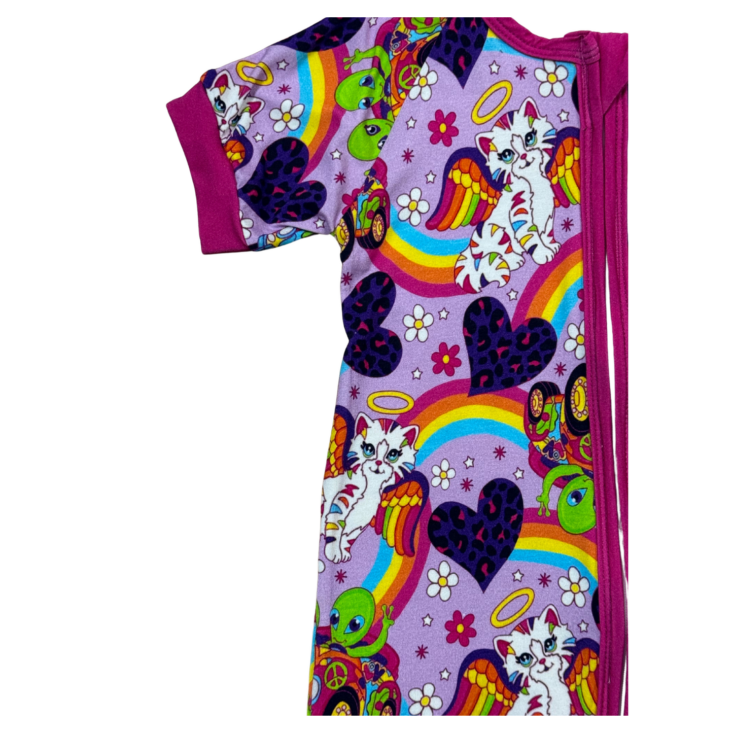 Groovy Girls Bamboo Short Romper (Purple)