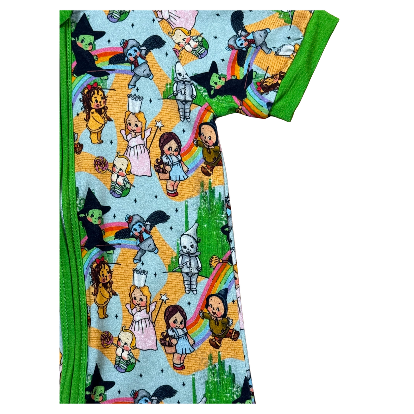 Lions, Tigers & Bears Bamboo Short Romper