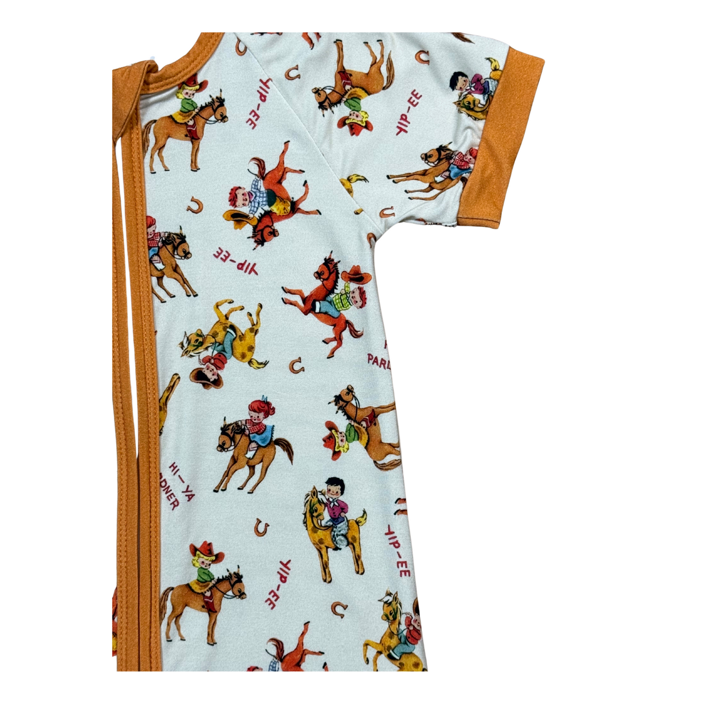Hi-Ya Pardner Bamboo Short Romper