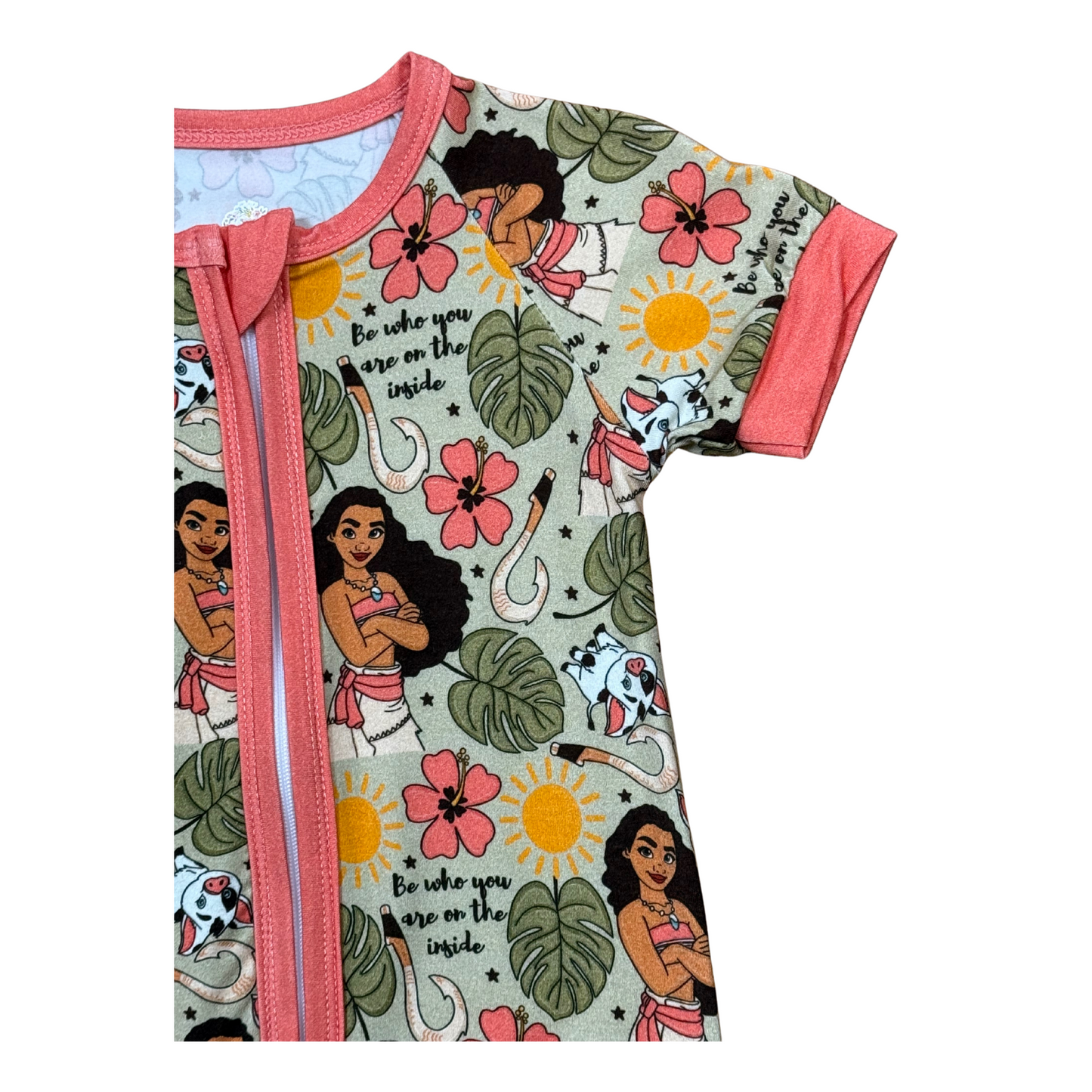 Moana & Pua Bamboo Short Romper