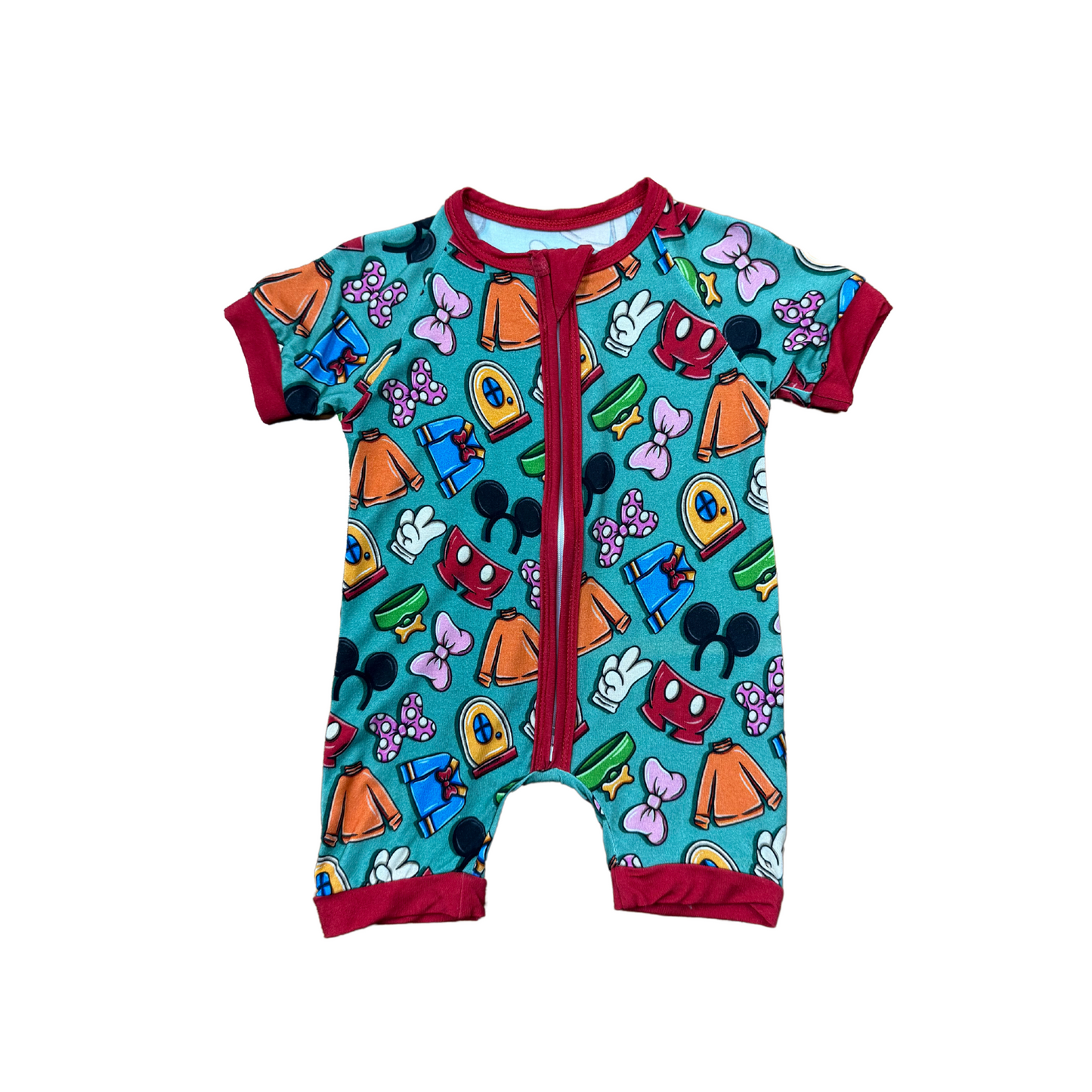 Mickey Mouse Clubhouse Bamboo Short Romper