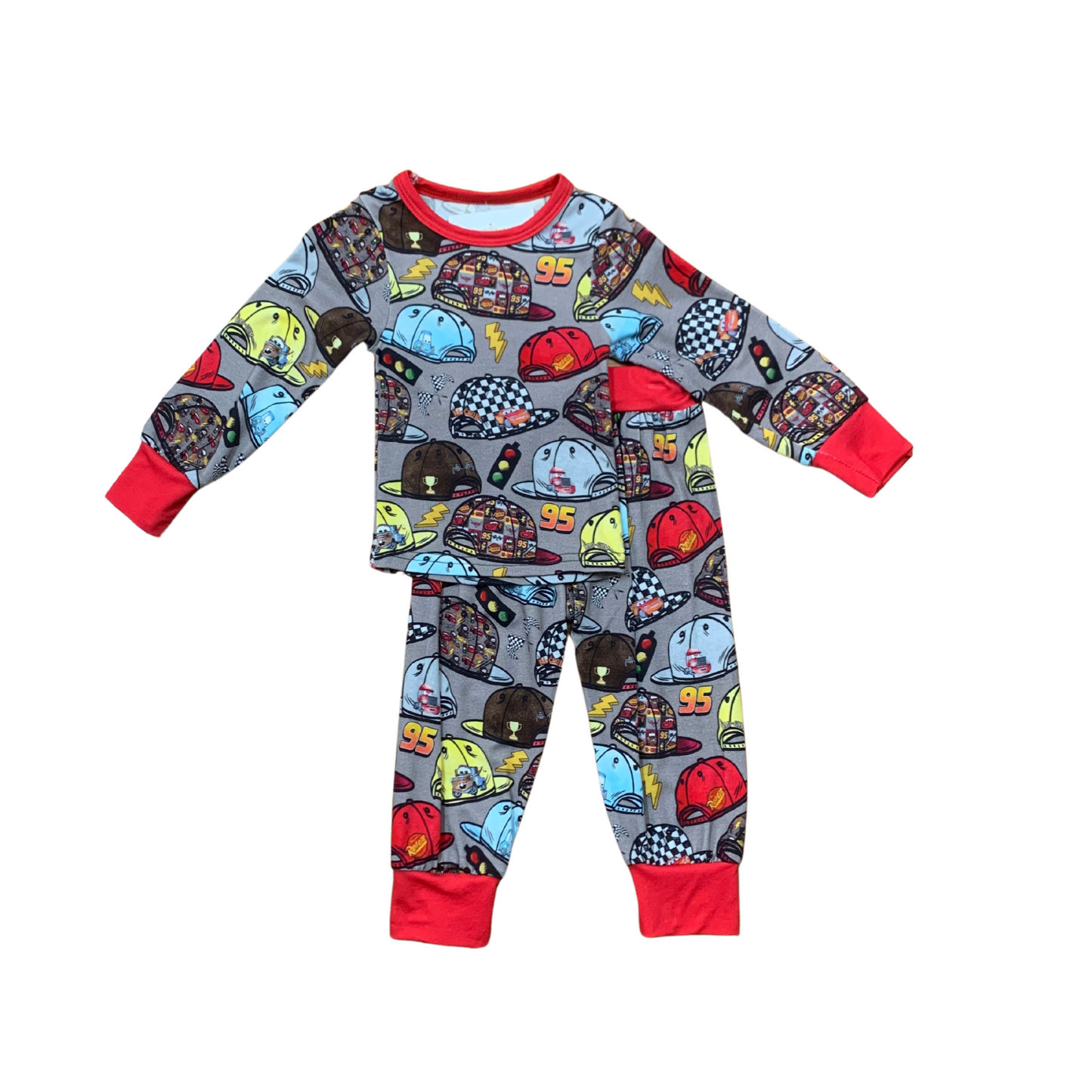 Disney Cars Caps Bamboo PJ's