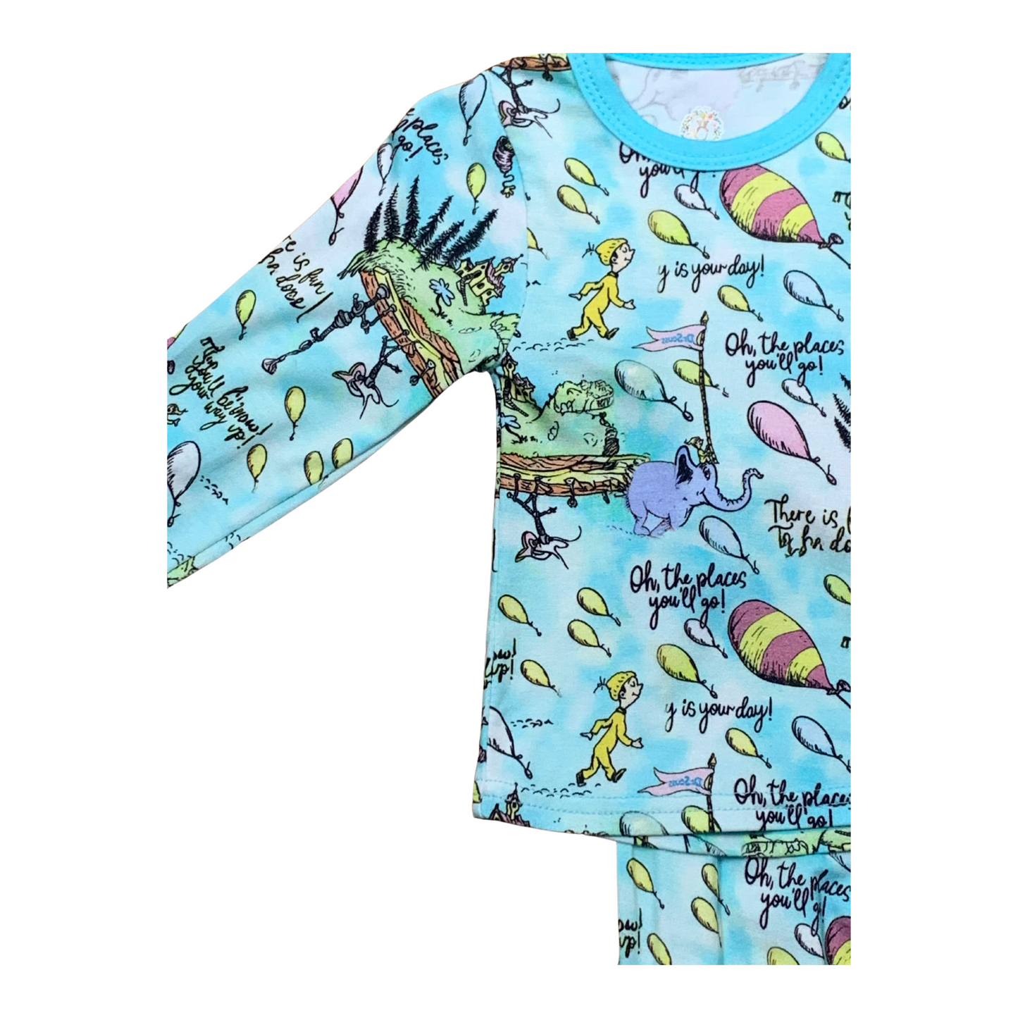 Oh The Places You'll Go Bamboo PJ's