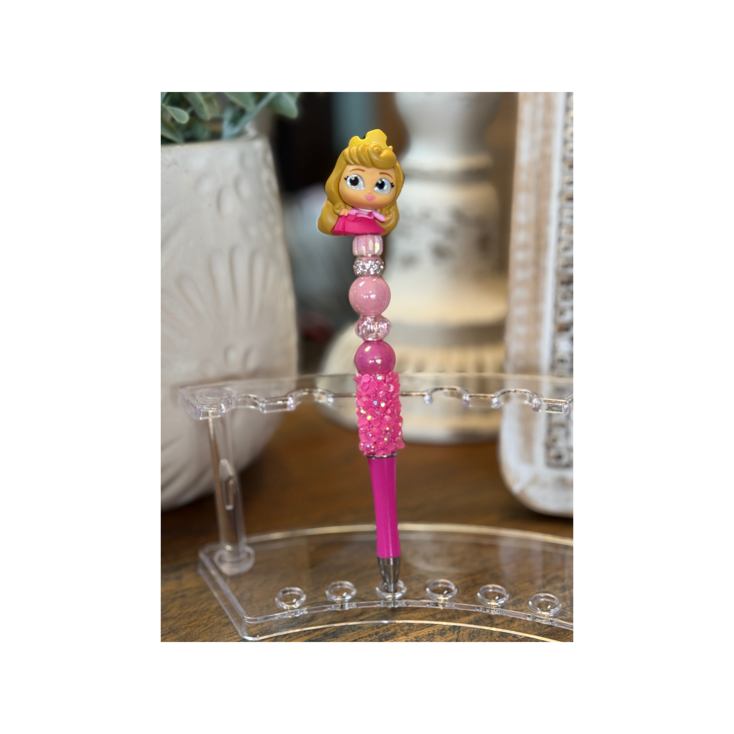 Disney Doorable Beaded Pen - Aurora