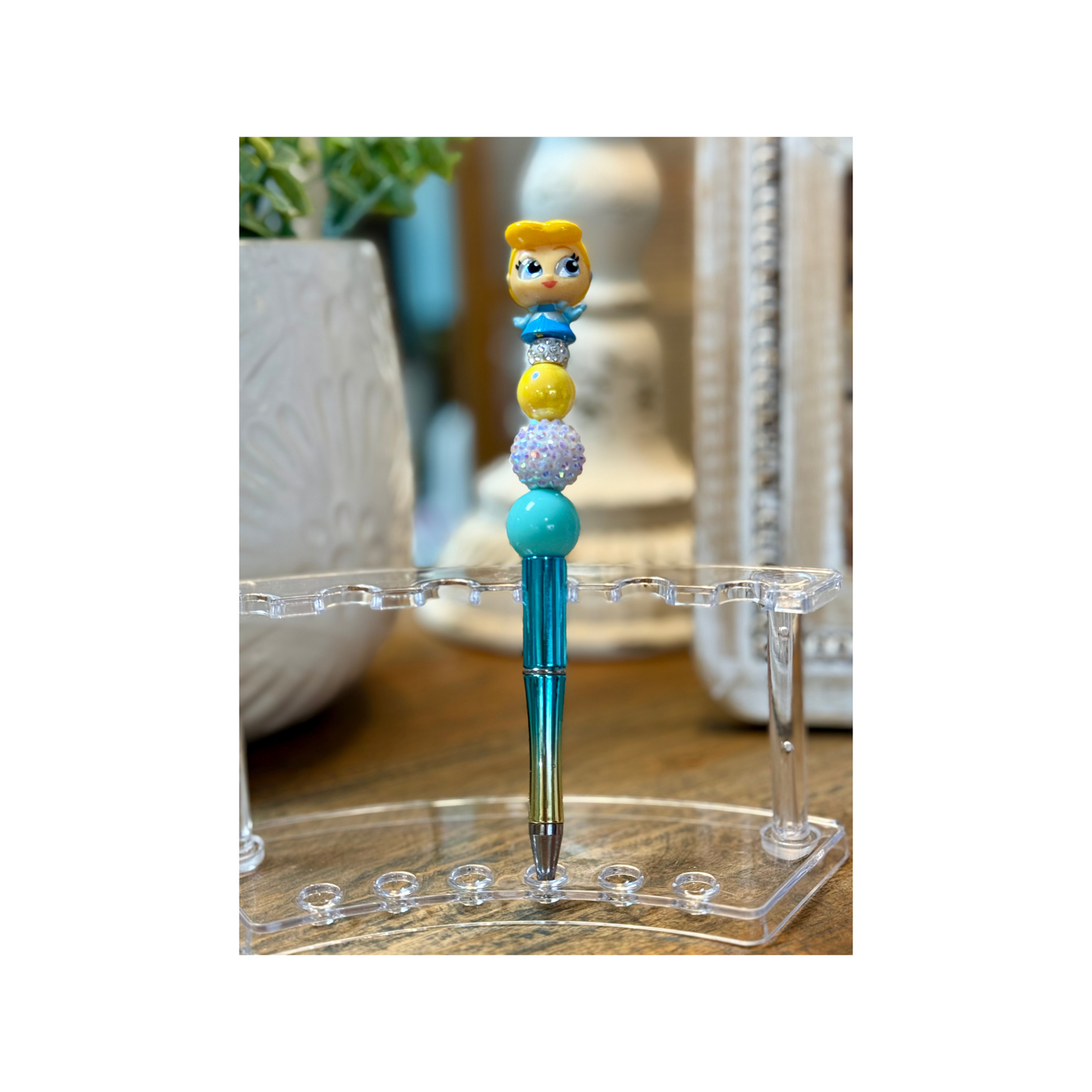Disney Doorable Beaded Pen - Cinderella