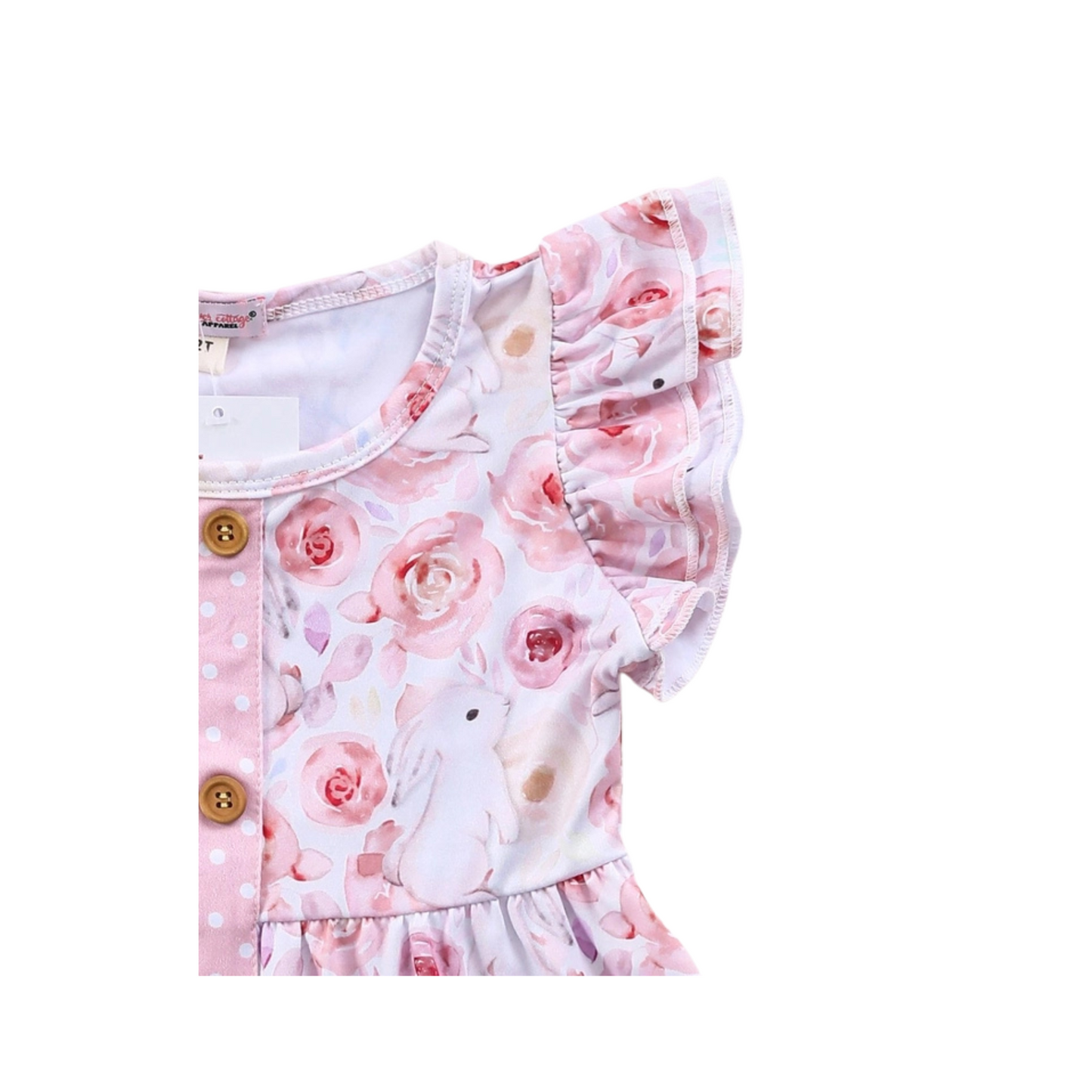 Bunny Blooms Twirl Dress