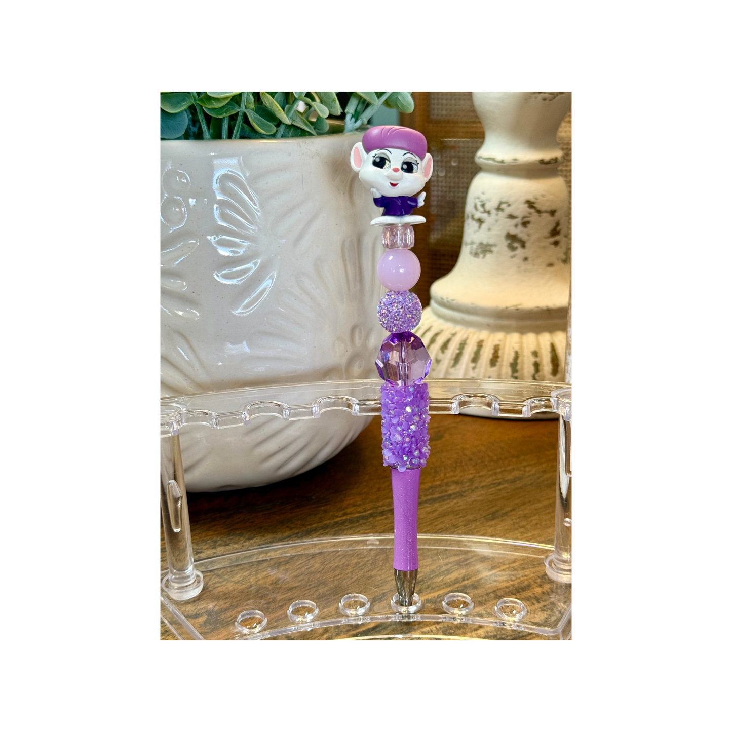 Disney Doorable Beaded Pen - Miss Bianca